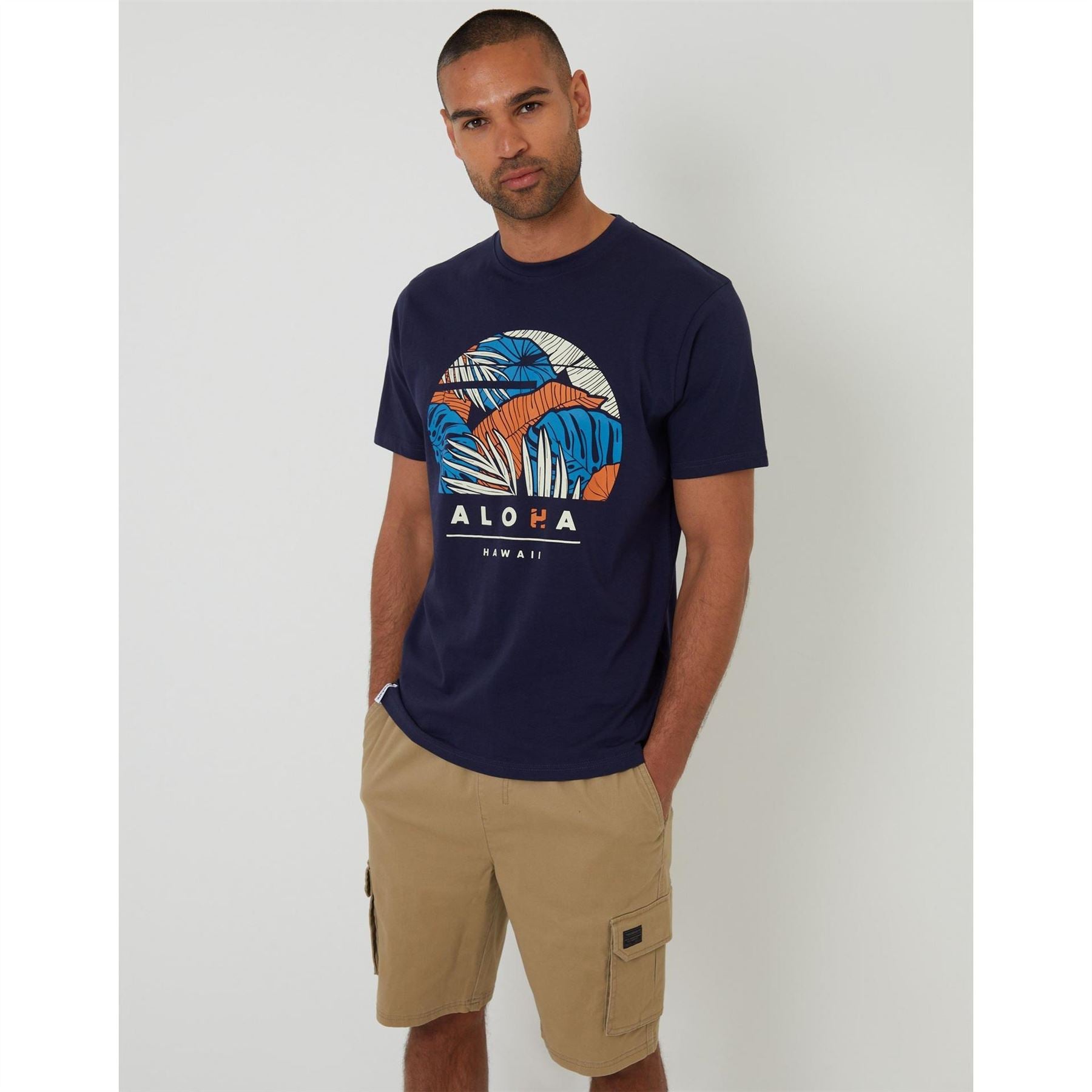 Threadbare Regular Fit Crew Neck Short Sleeve T-Shirt