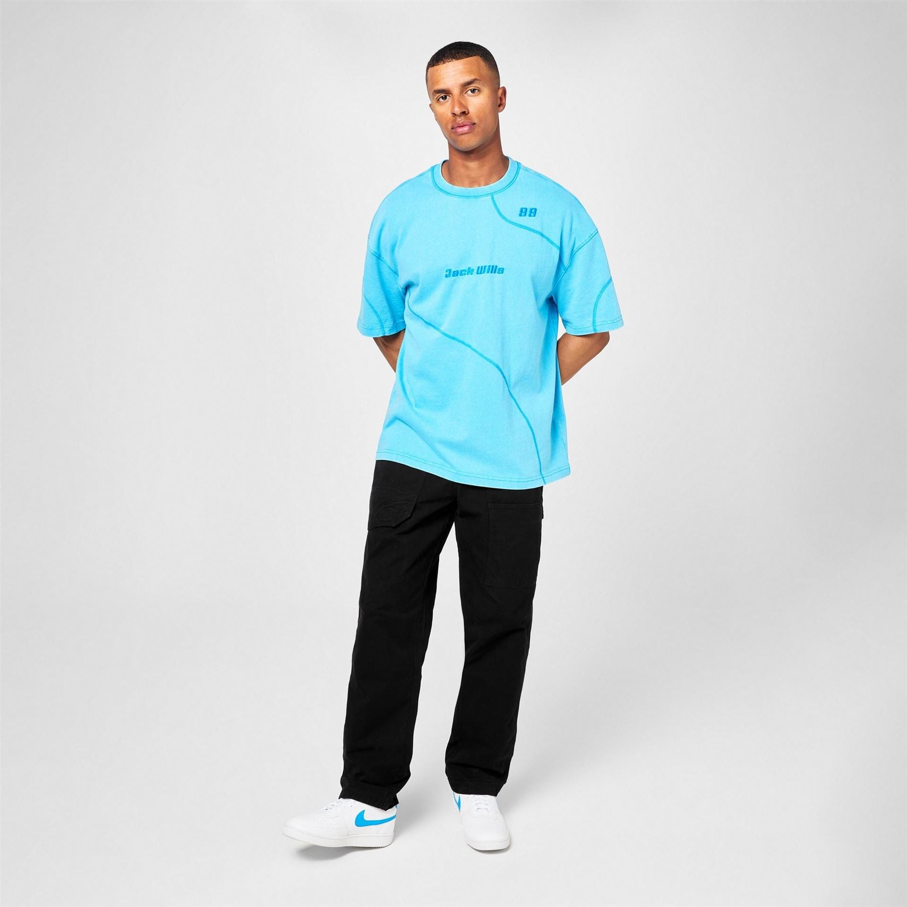 Jack Wills Sunbleach Cut  And  Sew T-Shirt