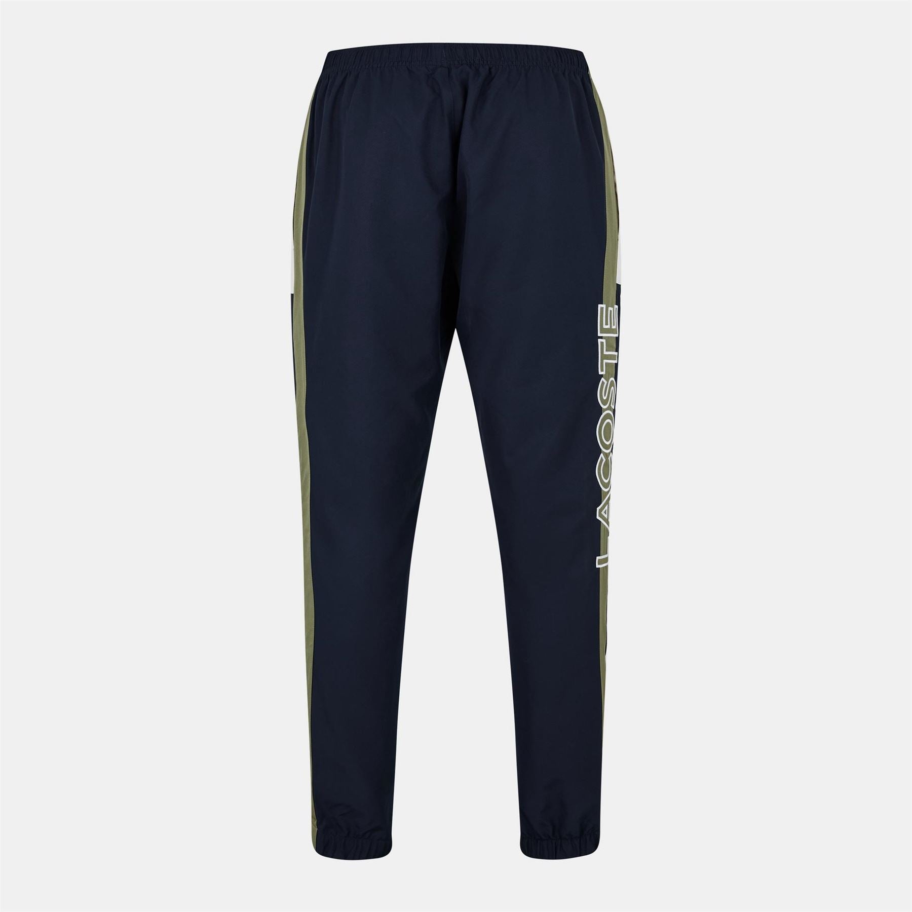 Lacoste Vertical Logo Color Block Slim Cut Track Pants
