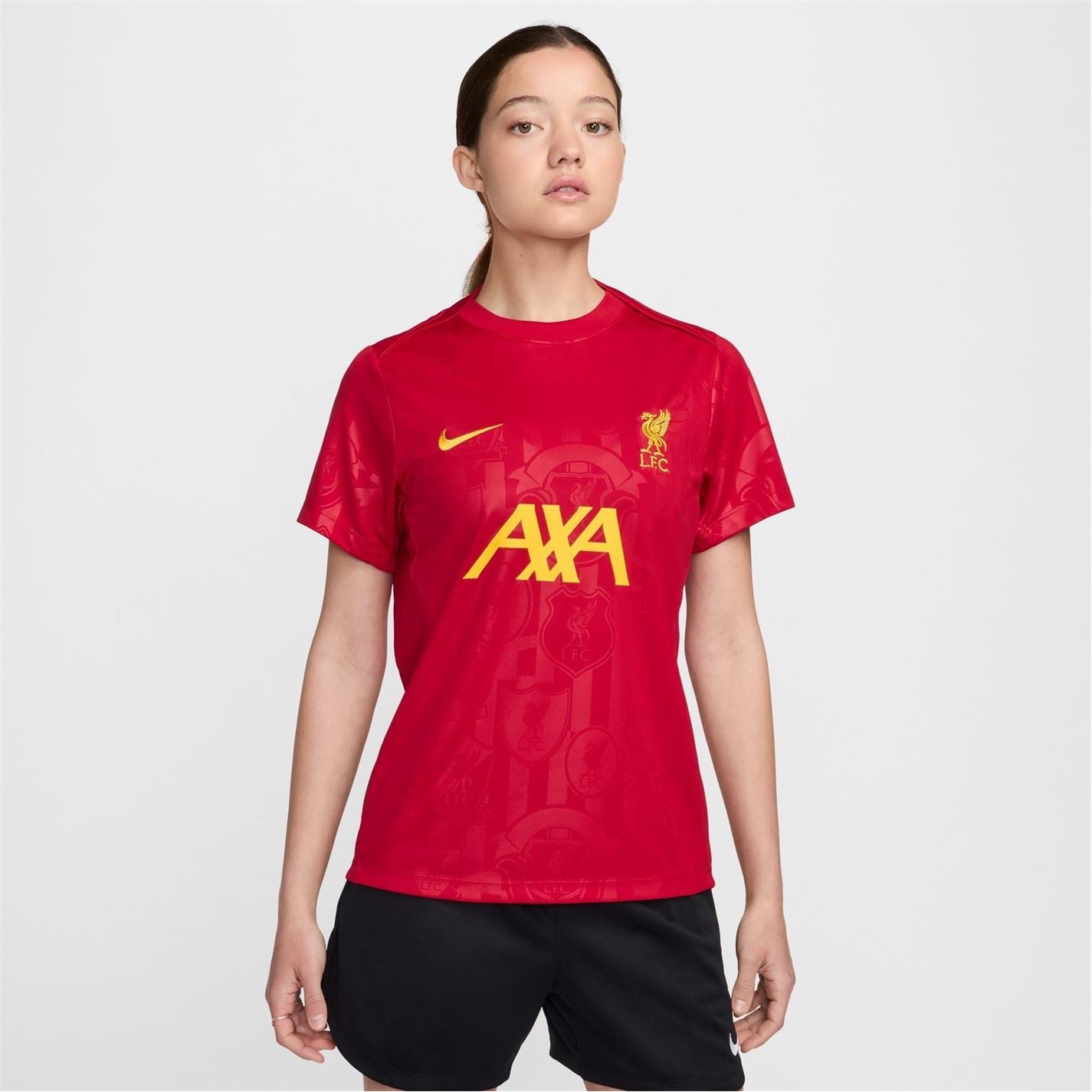 Nike Womens Liverpool Academy Pro Pre Match Shirt 2024 2025