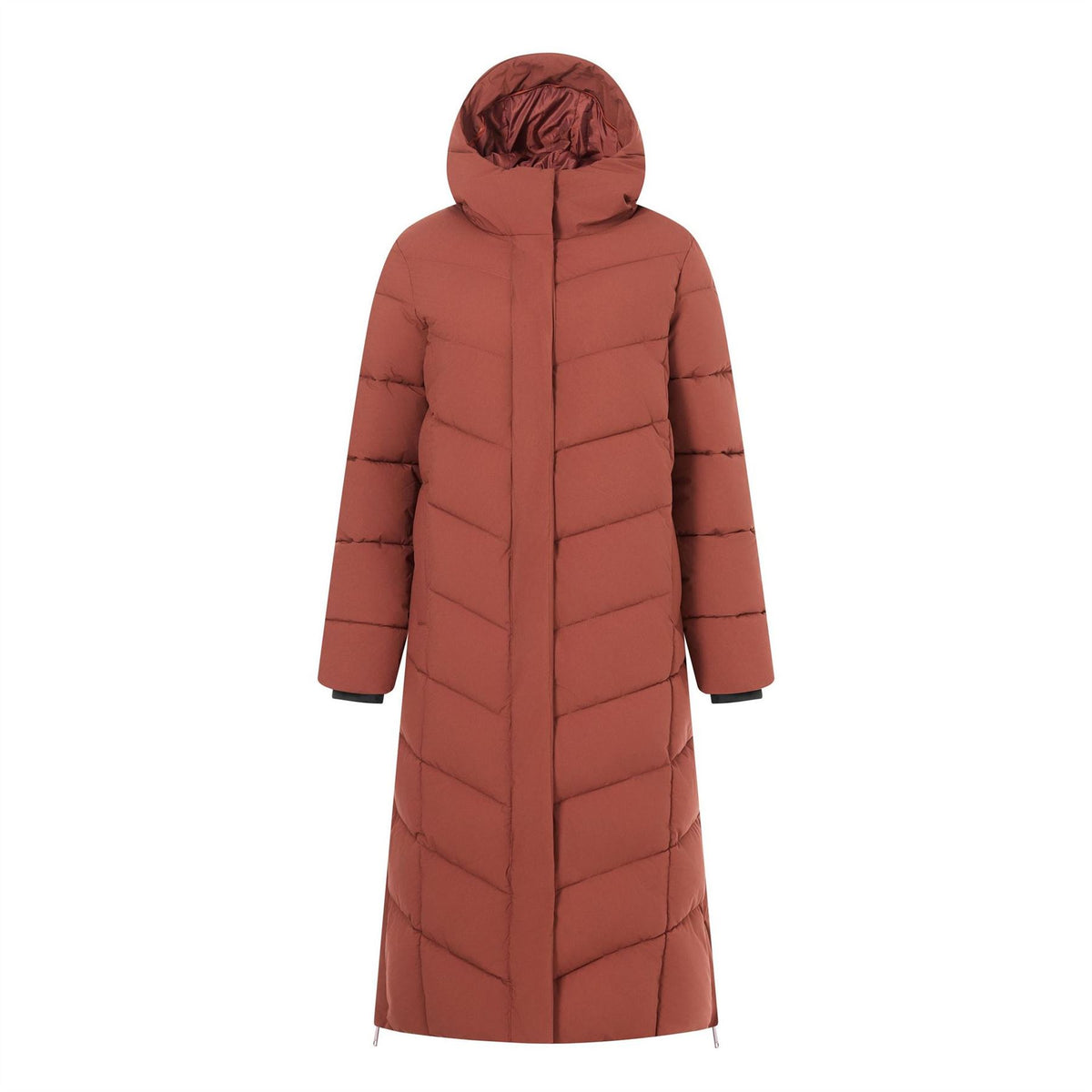 Regatta Eloria Solid Patterned Hooded Puffer Coat