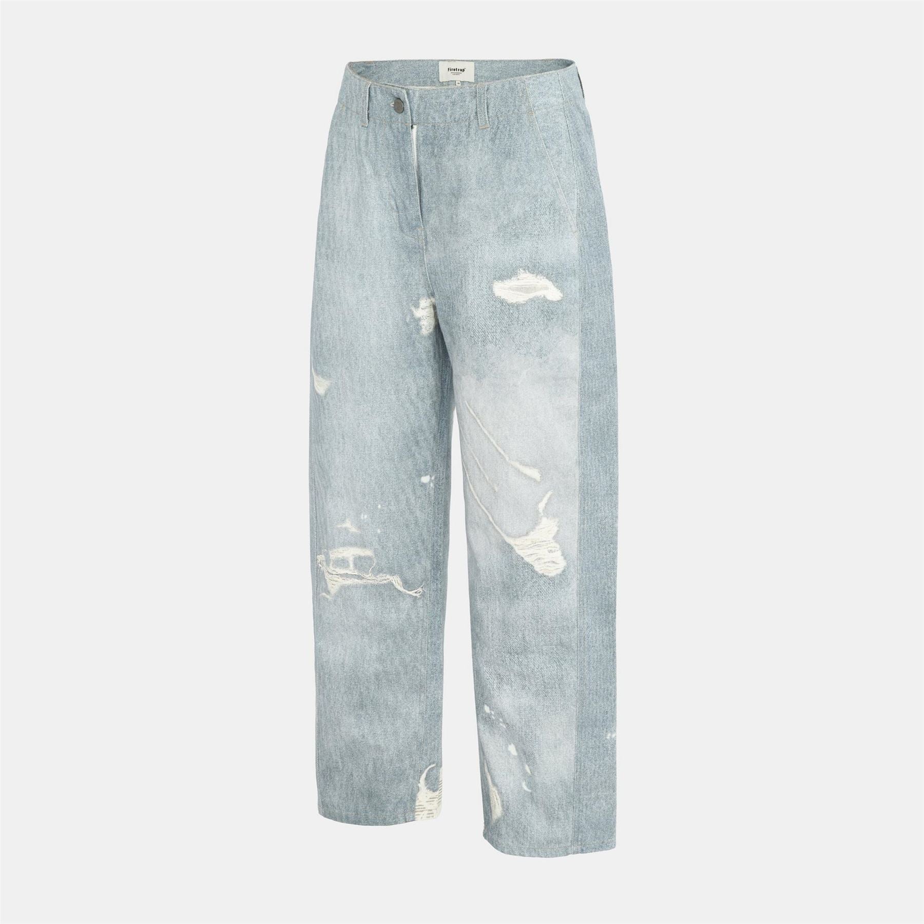 Firetrap Print Jeans Ladies