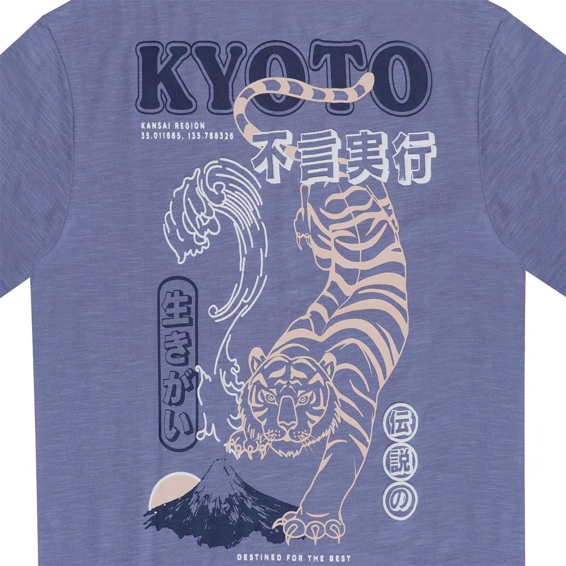 Firetrap Japan Pack Regular Fit T-Shirt