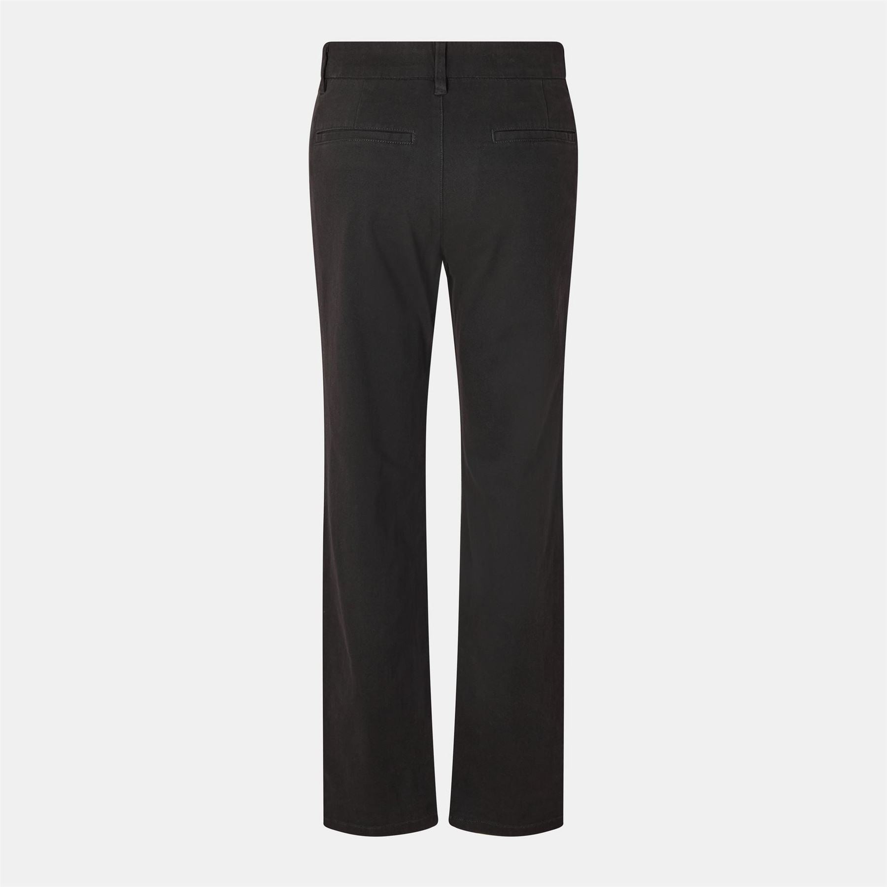Only Solid Patterned Straight Leg Trousers