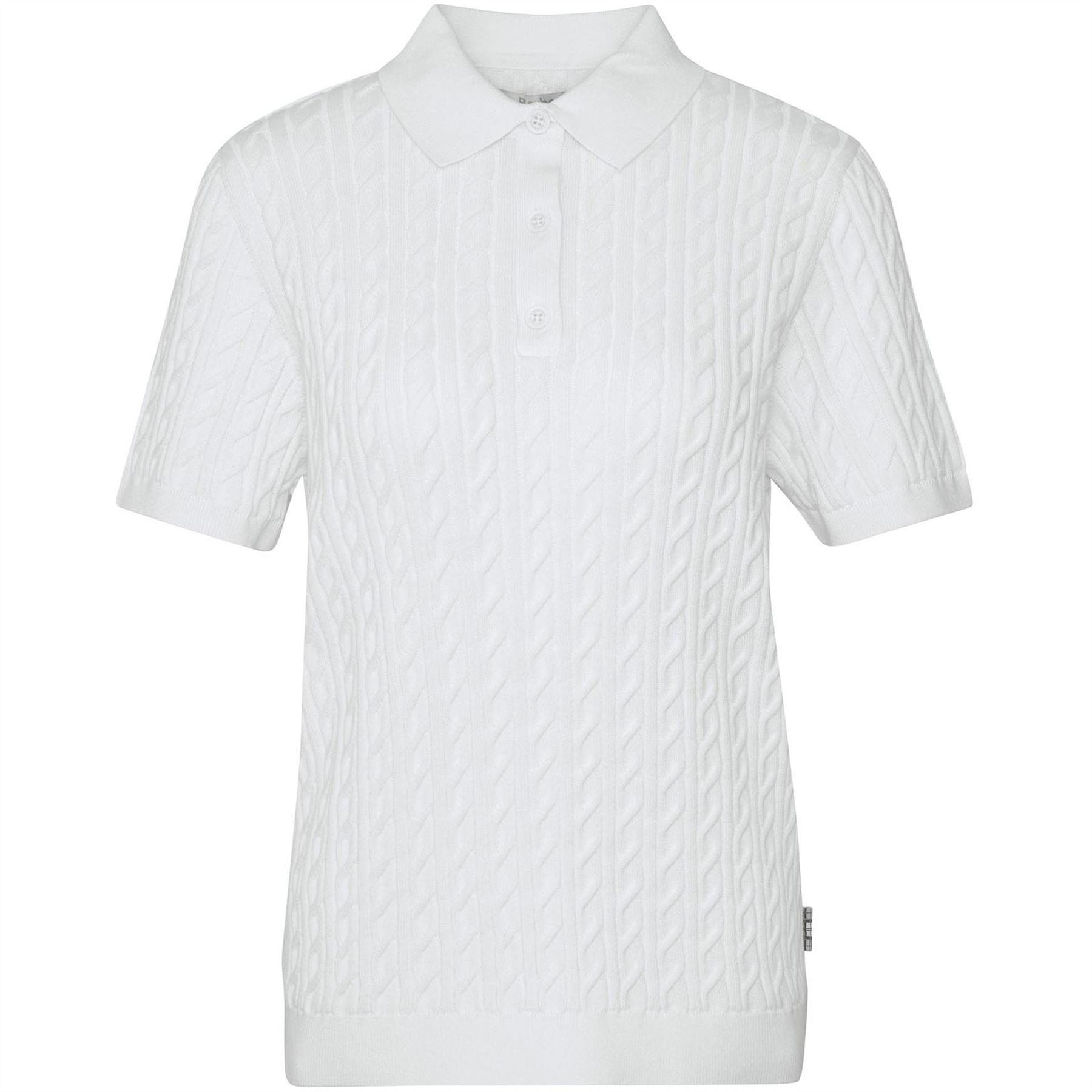 Barbour  Short Sleeve Polo Neck Jumper