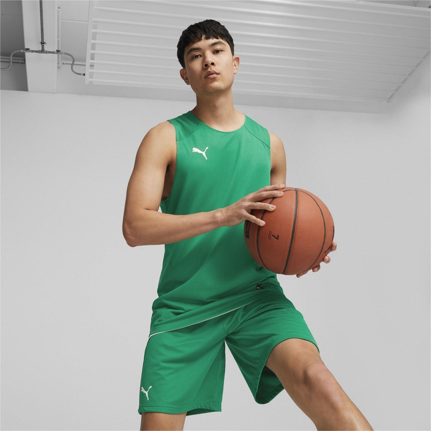 Puma Hoops Team Reverse Practice Performance Basketball Jersey