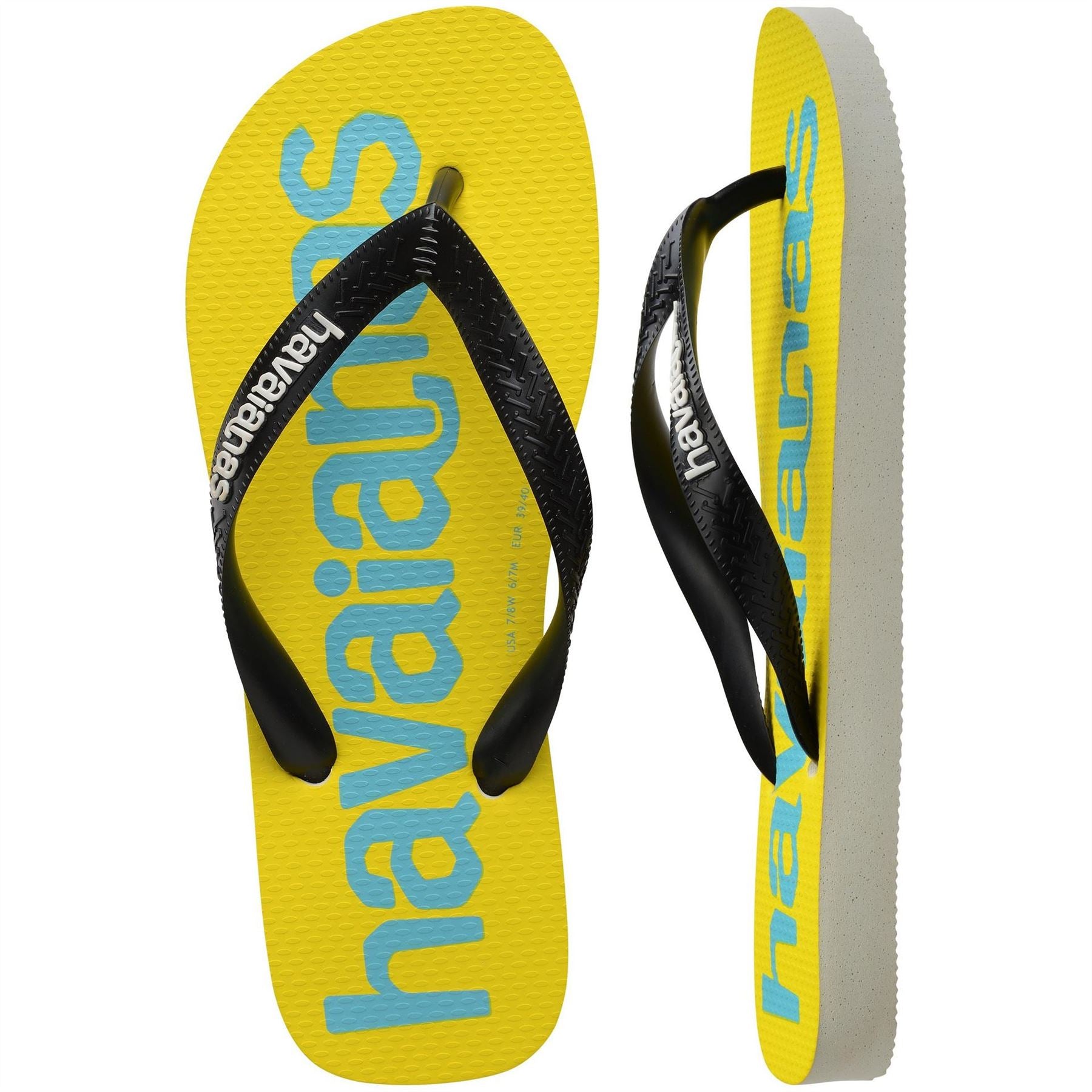 Havaianas Hav. Top Logomania 2 Ruby Red Ruby Flip Flops Womens