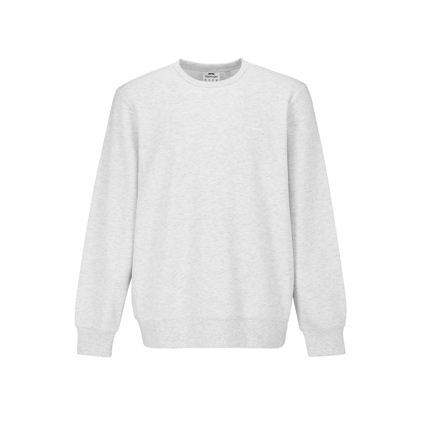 Slazenger Mens Fleece Crew Sweater