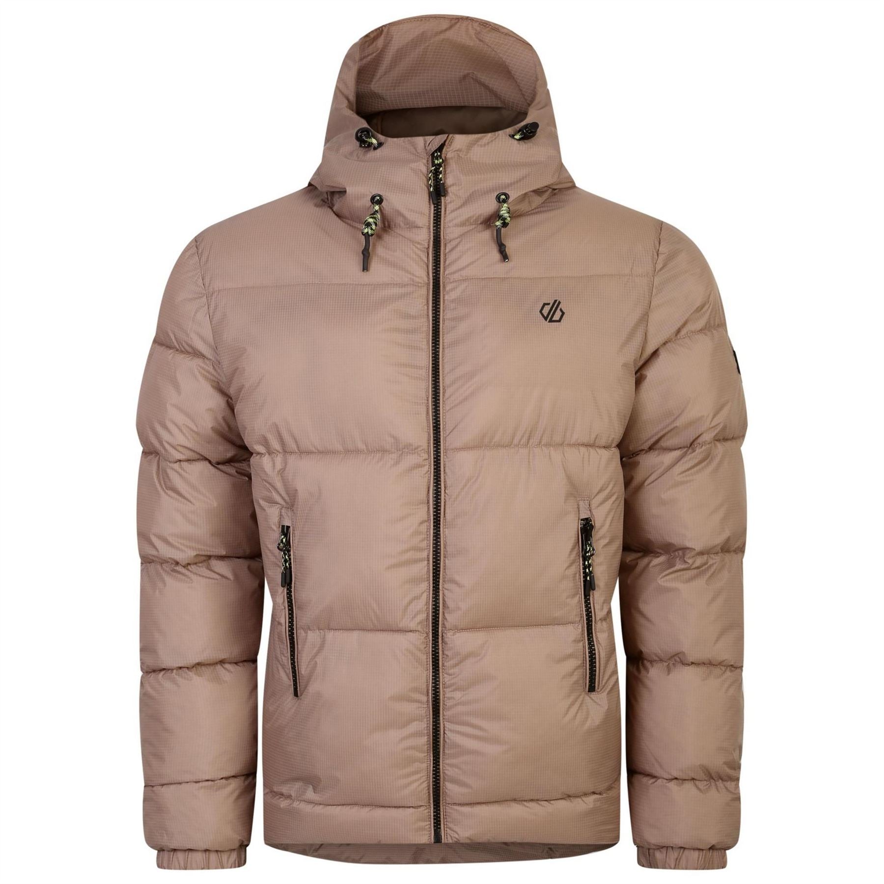 Dare 2b Endless Solid Patterned Hooded Puffer Jacket