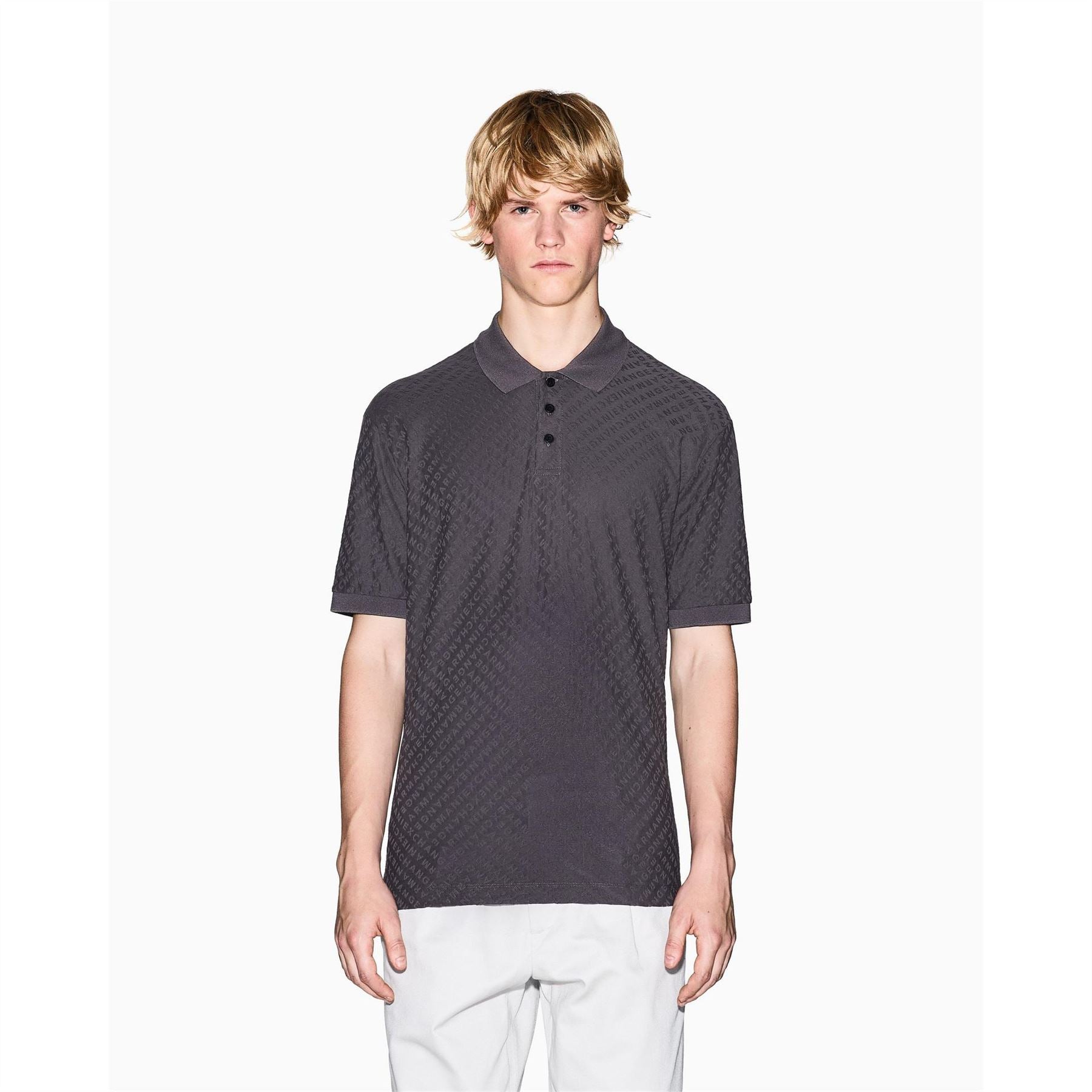 Armani Exchange Exchange Regular Fit Polo T-Shirt