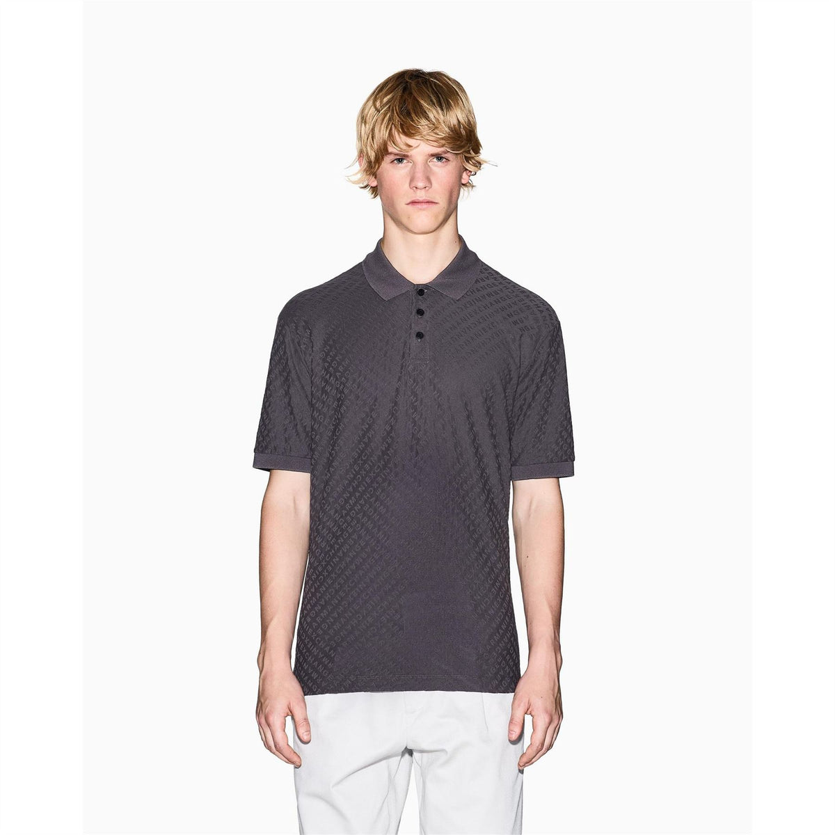 Armani Exchange Exchange Regular Fit Polo T-Shirt