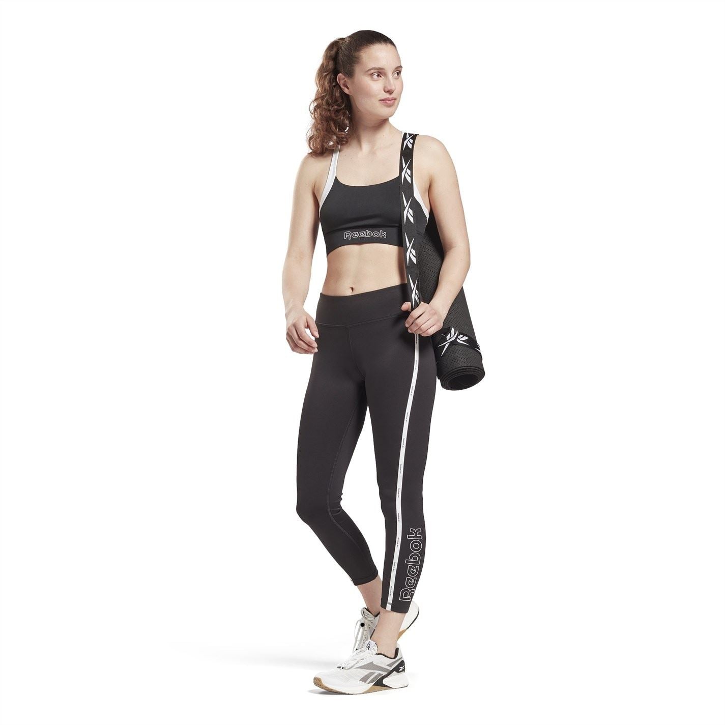 Reebok Womens Piping Leggings Legging