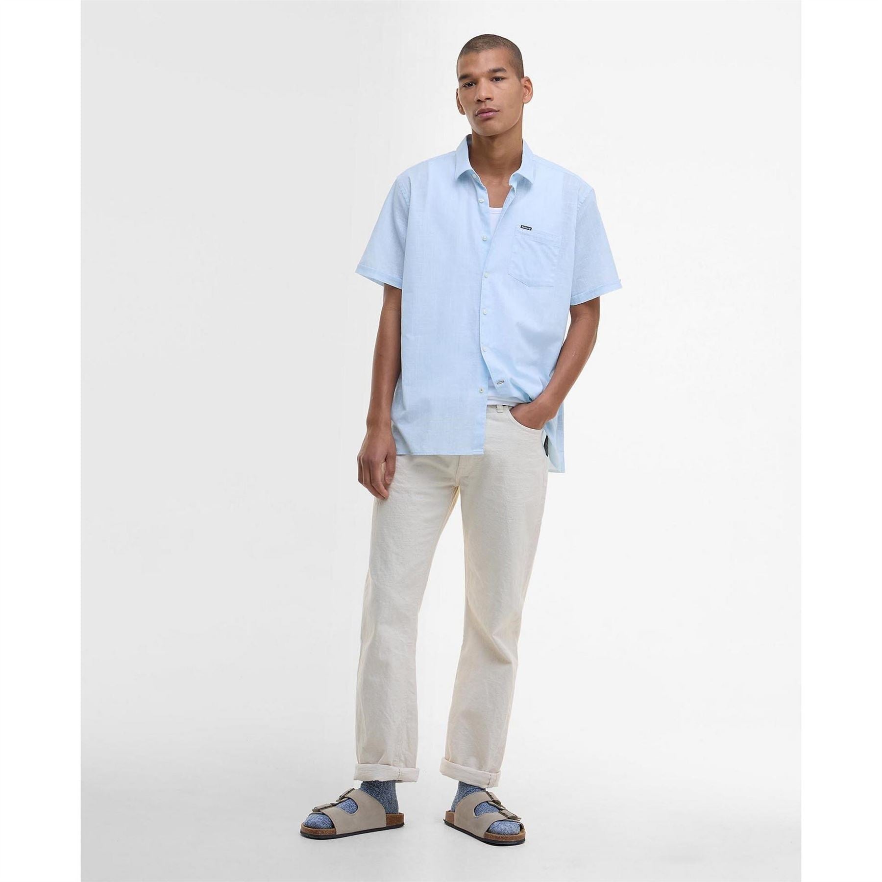 Barbour Pigment Short Sleeve Plain Shirt