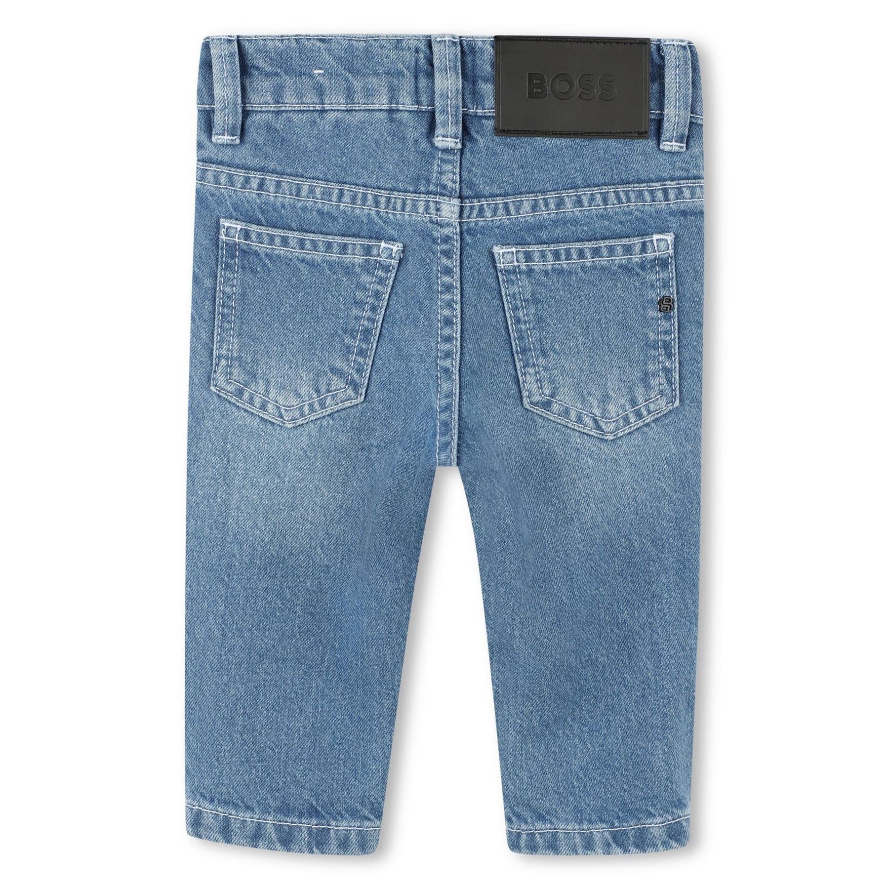 Boss Den Denim Straight Leg Jeans