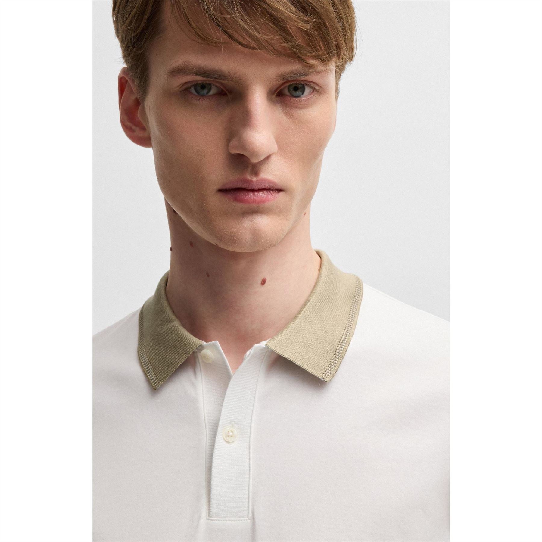 Boss Phillipson Cotton Short Sleeve Slim Fit Polo Shirt