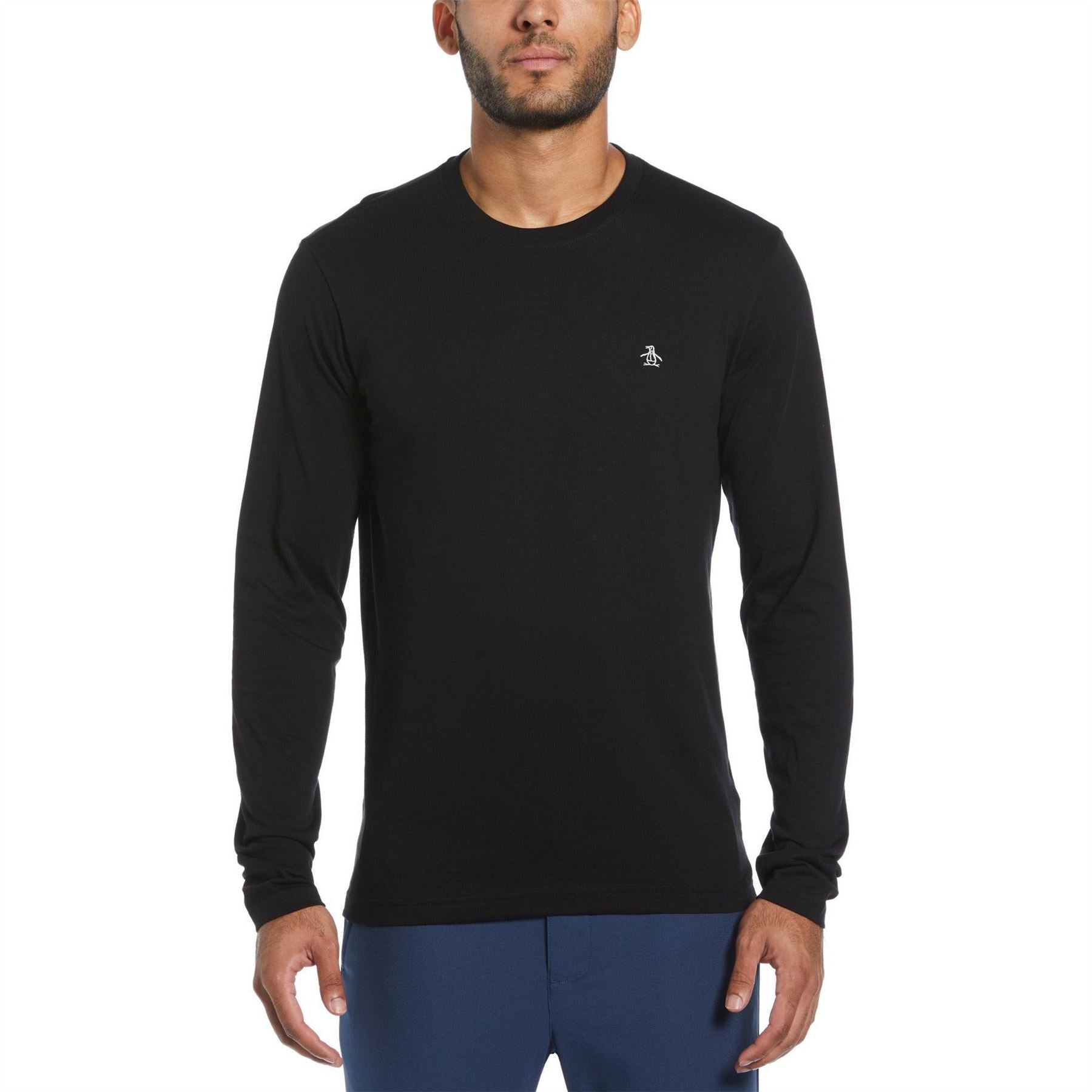 Original Penguin Long Sleeve Crew T-Shirt