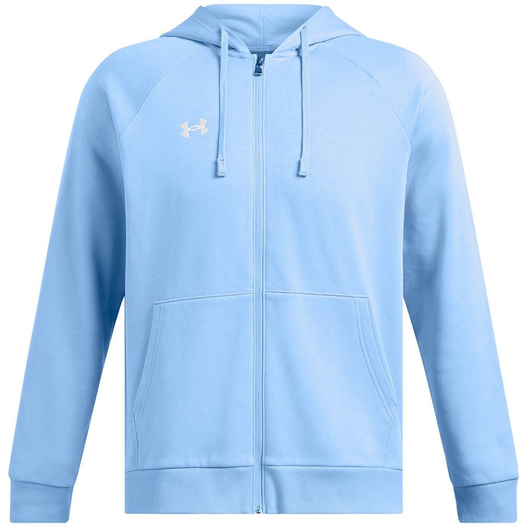Under Armour Mens Armour Ua Rival Fleece Full Zip Hoodie