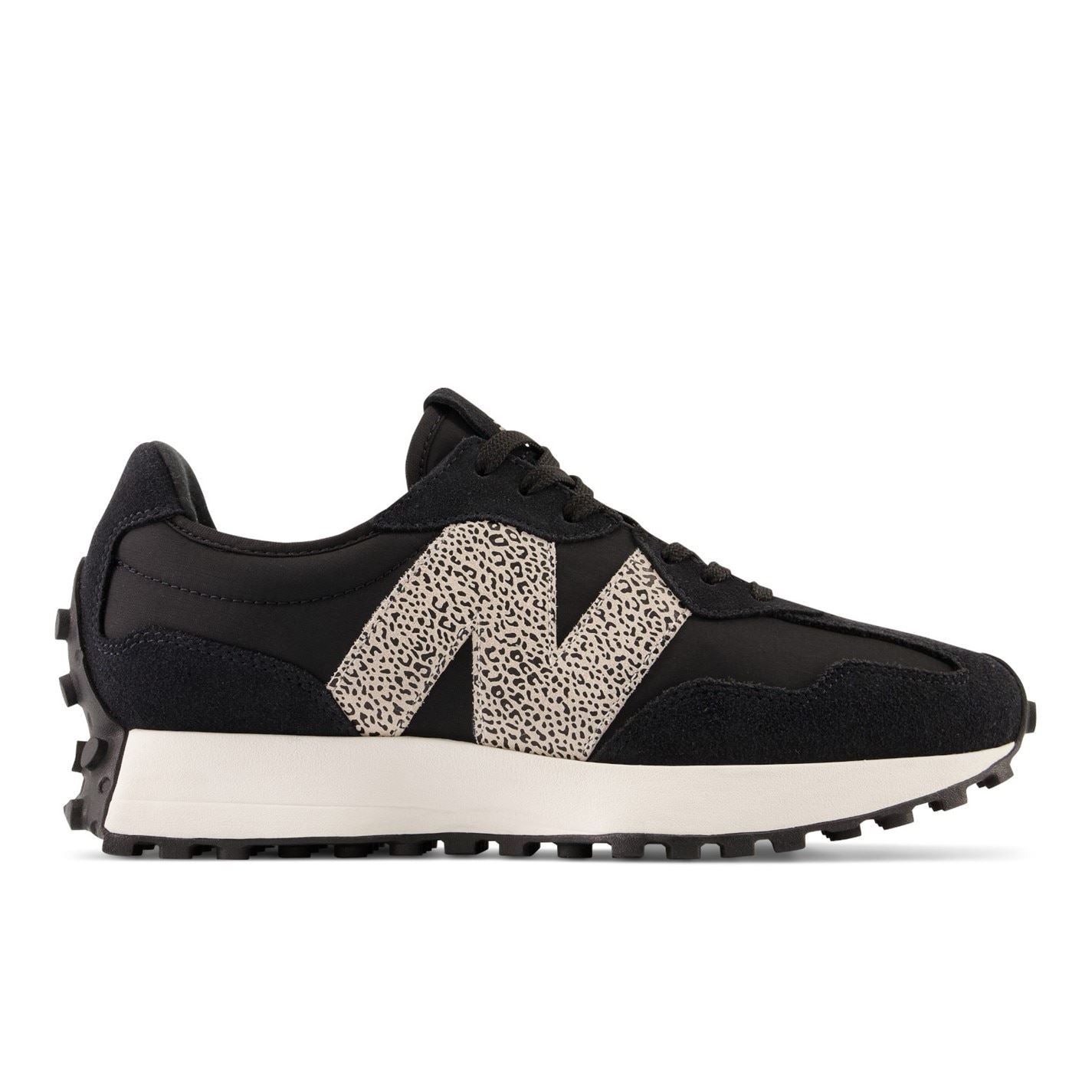 New Balance Balances 327 Animal Print Trainers