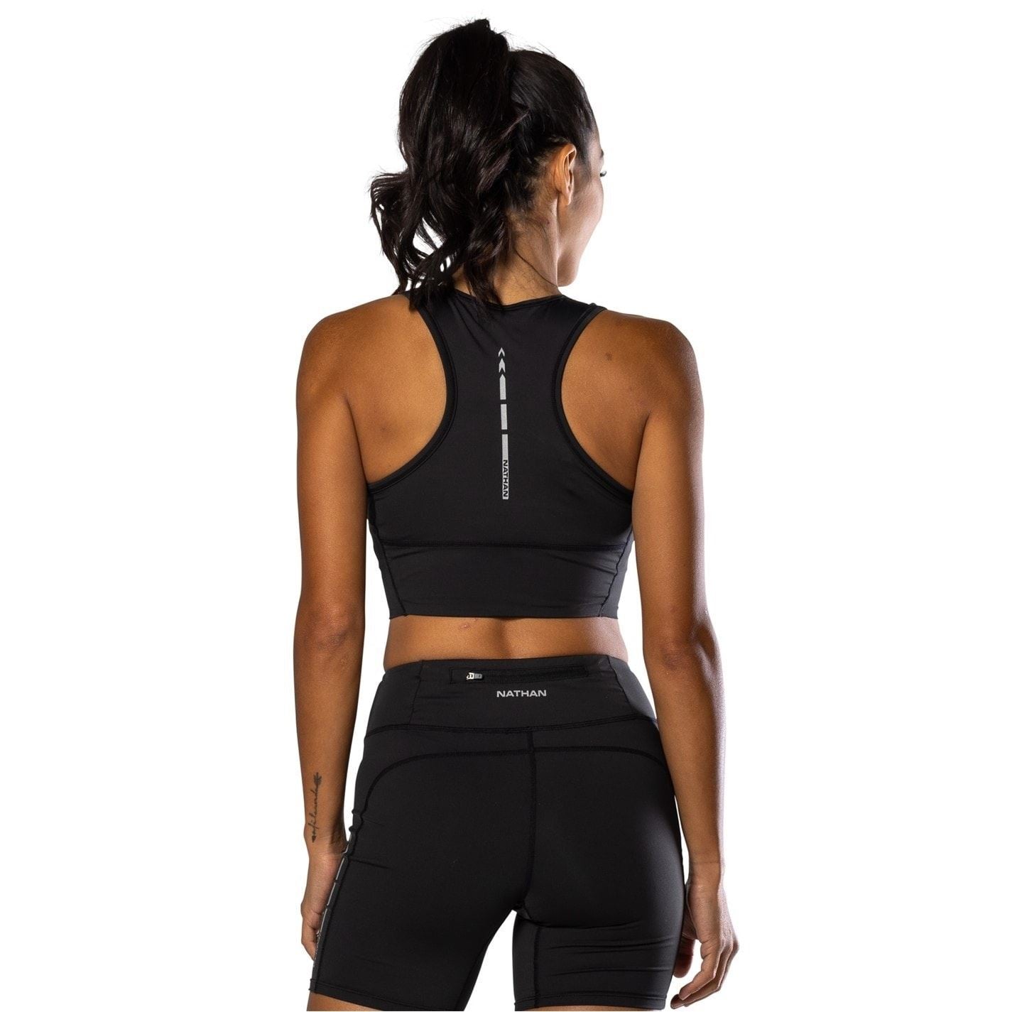 Nathan Snug Fit Cropped Sports Bra