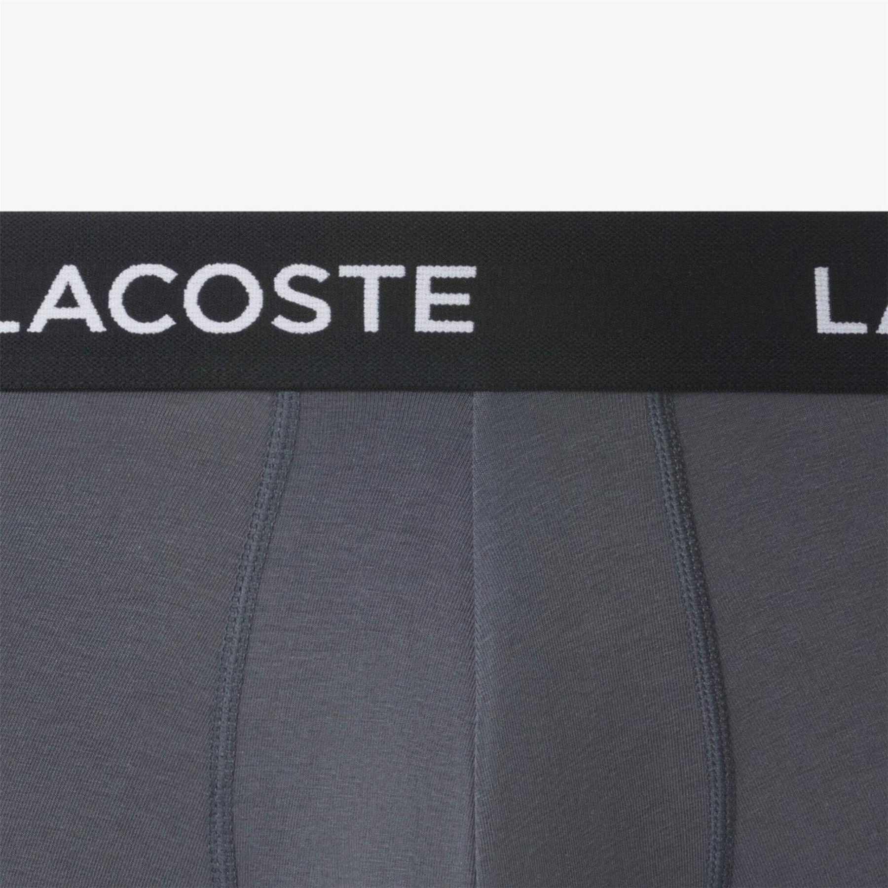 Lacoste Pack Stretch Cotton Trunks