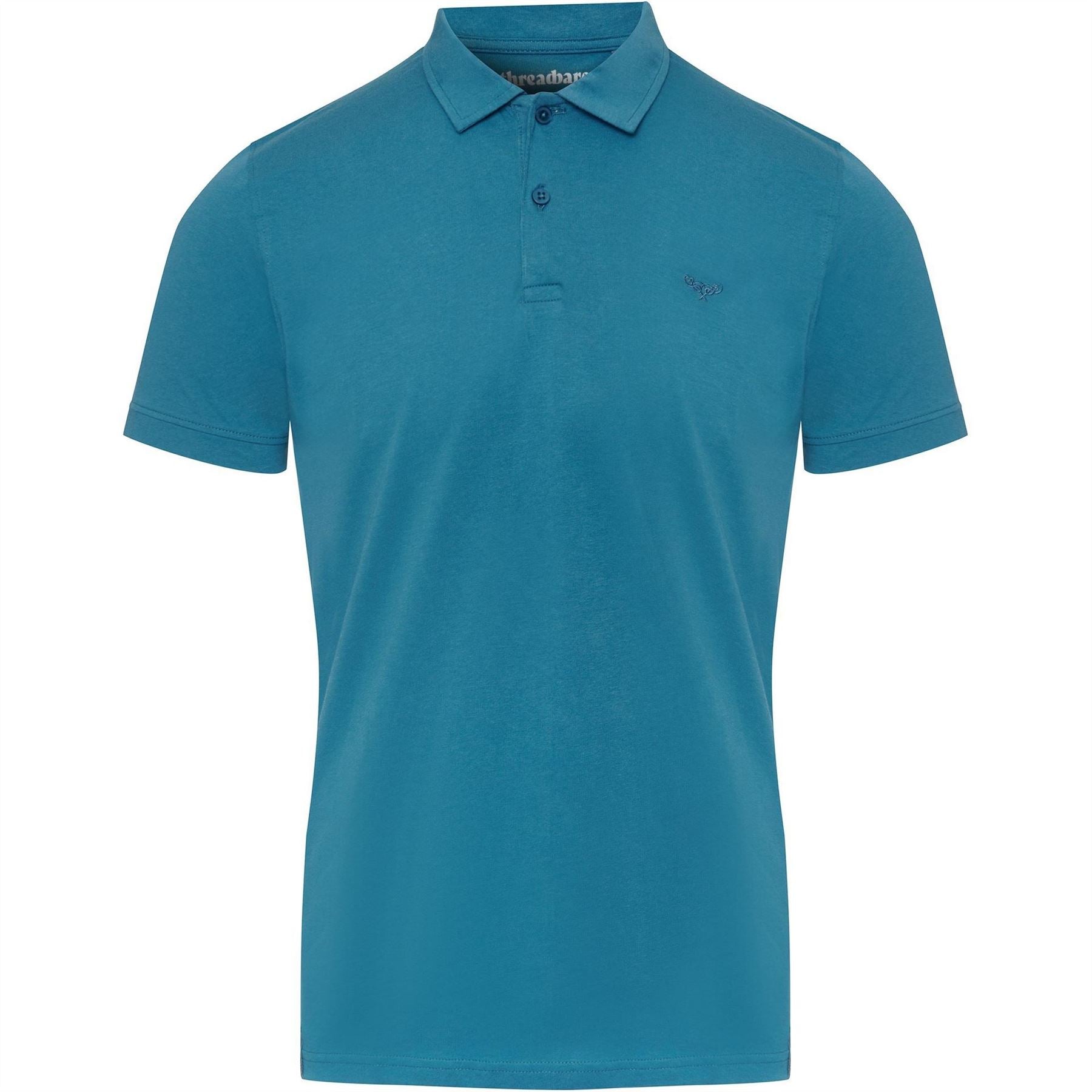 Threadbare 3 Pack Regular Fit Short Sleeve Polo Shirt