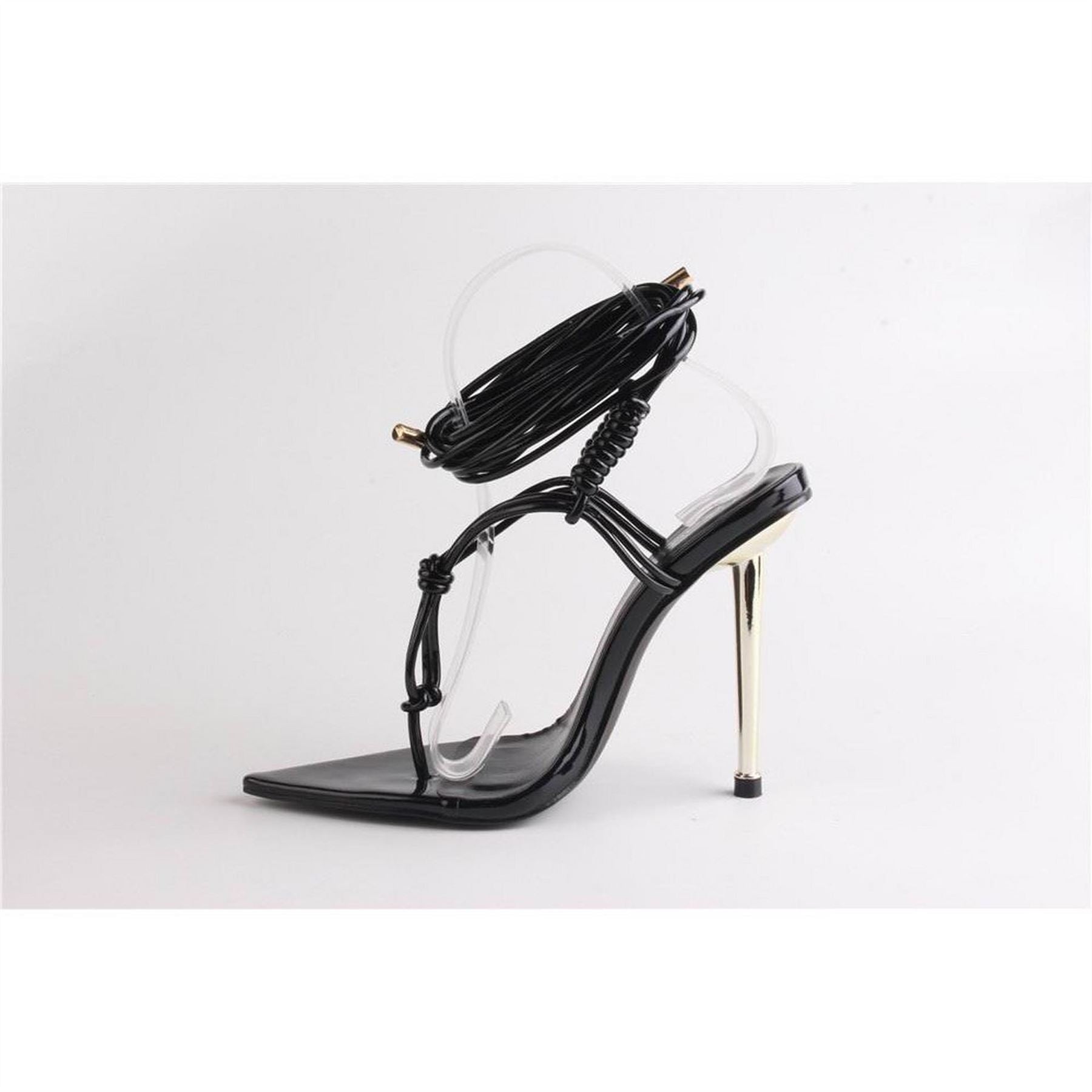 No Doubt Double Strap Gladiator High Heel Sandals