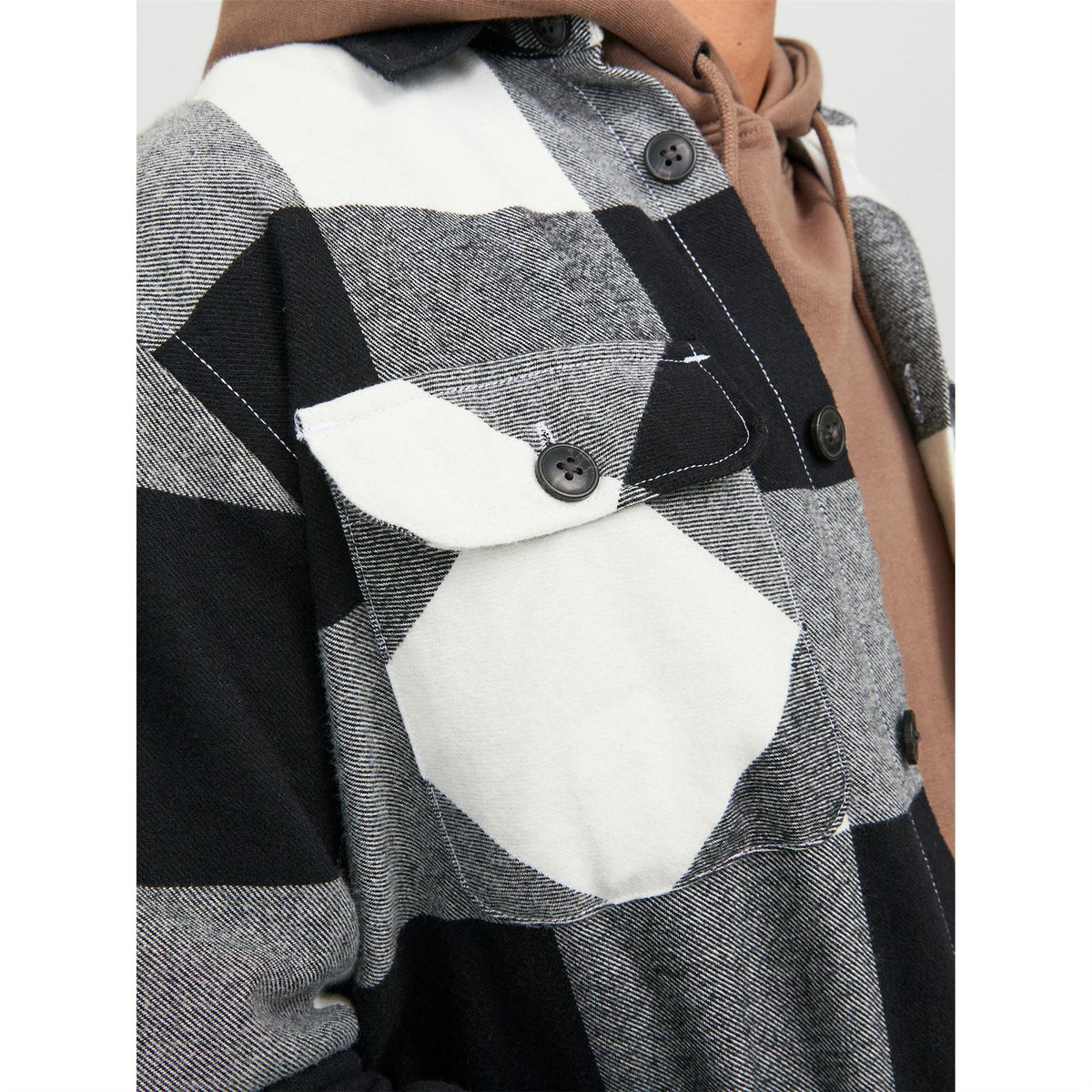 Jack and Jones Buffalo Check Overshirt