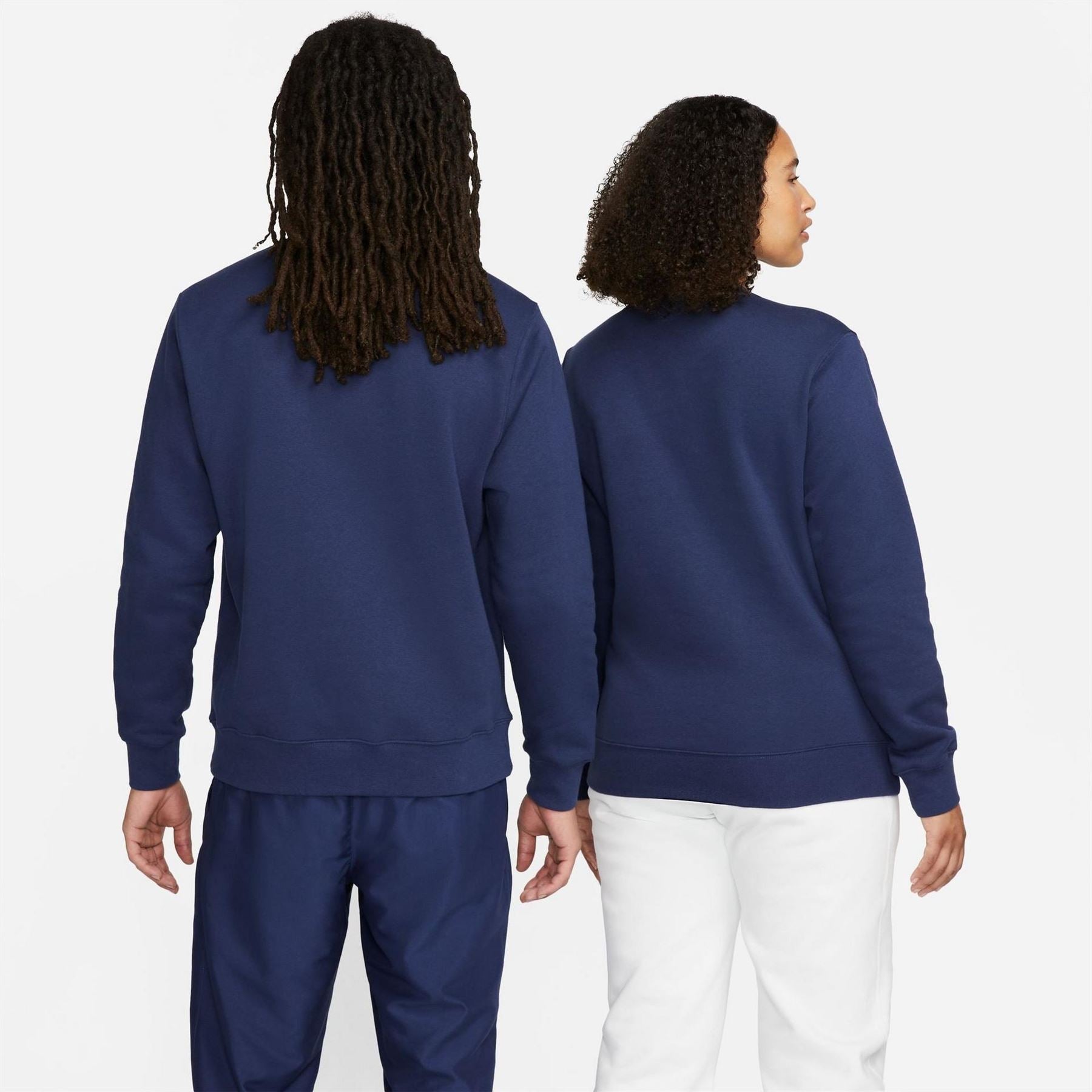 Nike Wordmark Crew Neck Long Sleeve Sweatshirt
