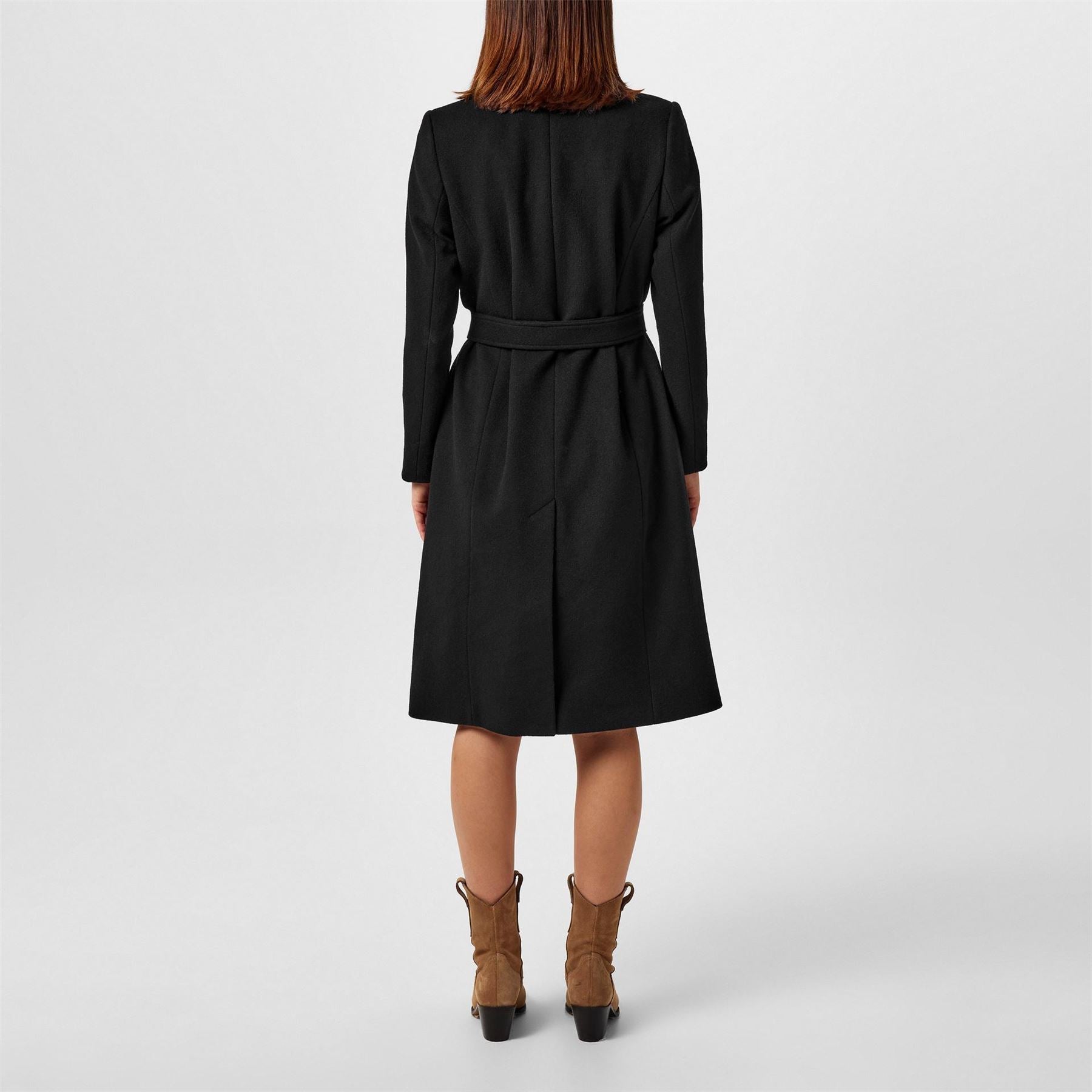 Barbour Wool Trench Coat