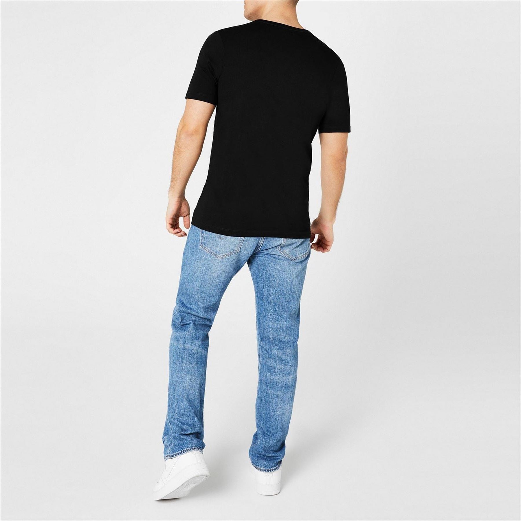 Boss BOSS Bodywear 3 Pack Premium Cotton T Shirts   Crew Neck