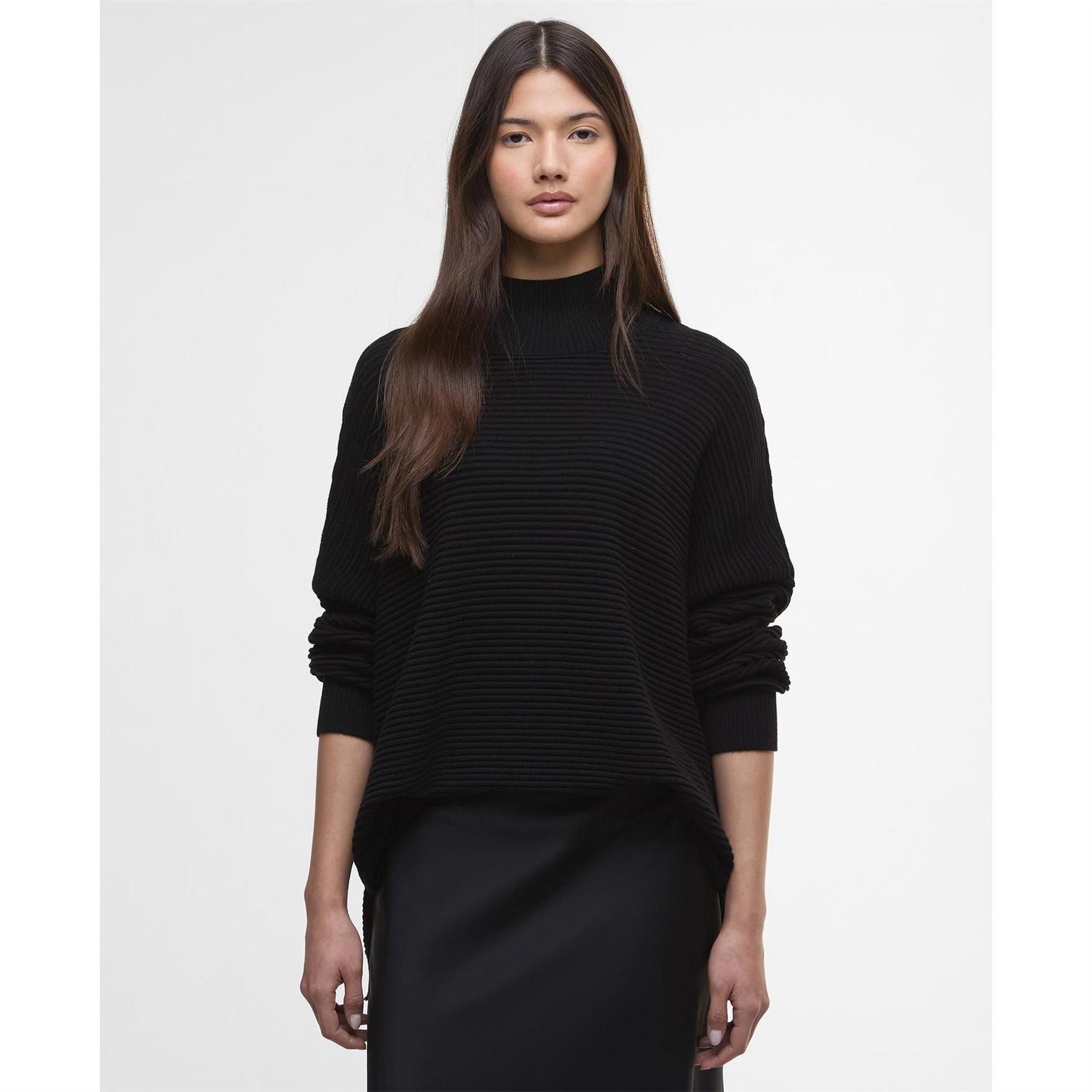 Barbour International Funnel Neck Jumper