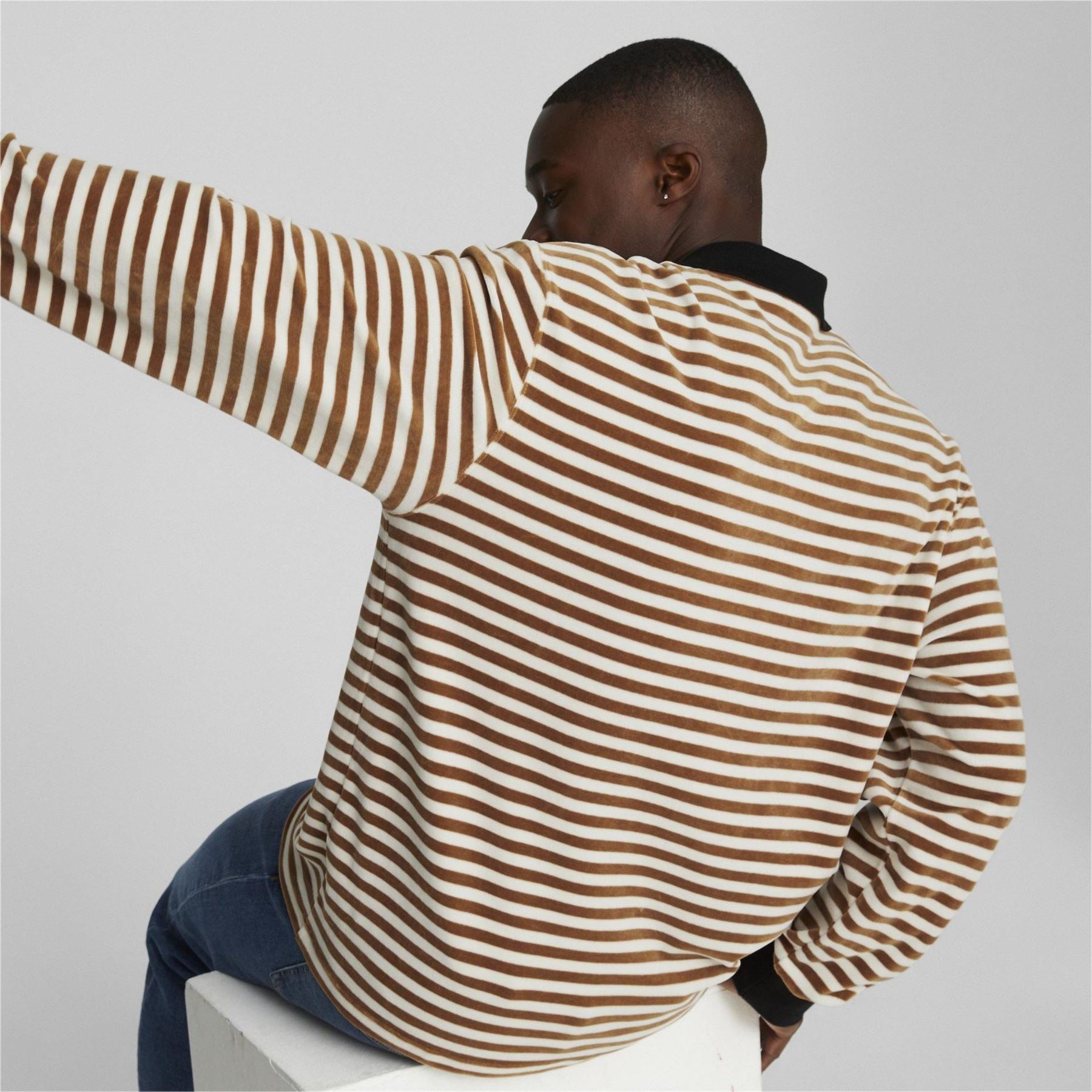 Puma Long Sleeve Polo Shirt