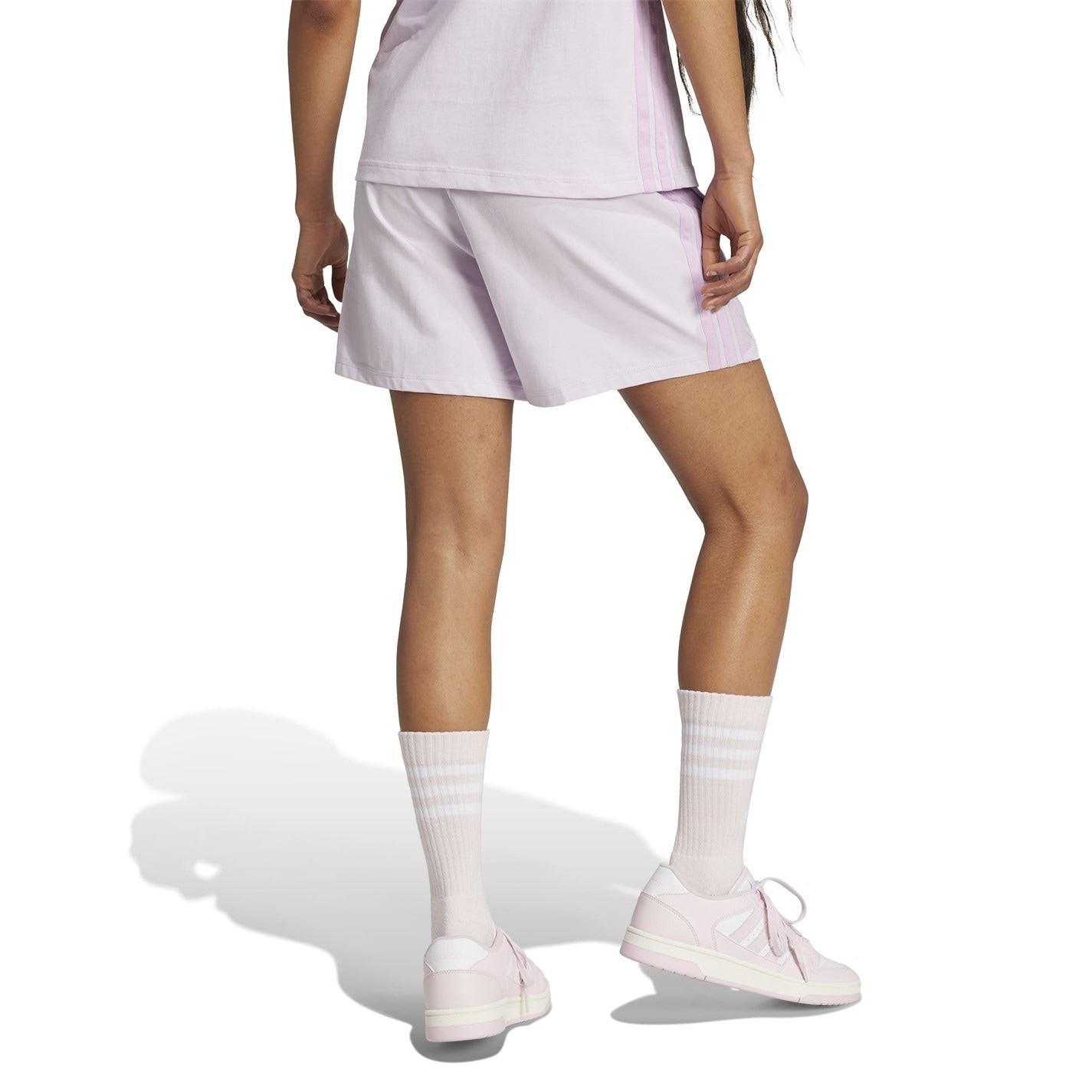 adidas Womens Essentials 3 Stripe Shorts