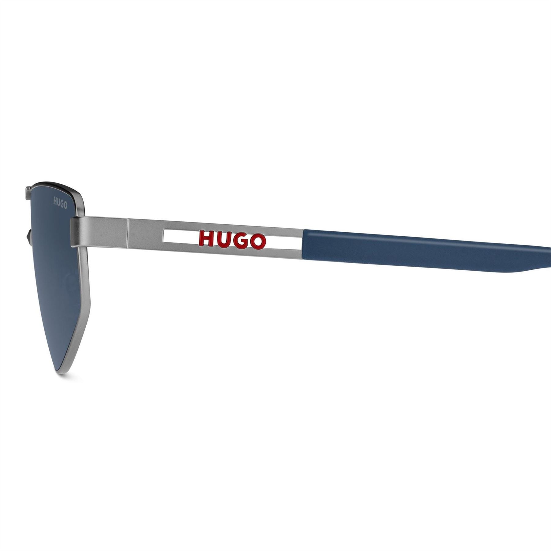 Hugo Rectangular Sun Round Sunglasses