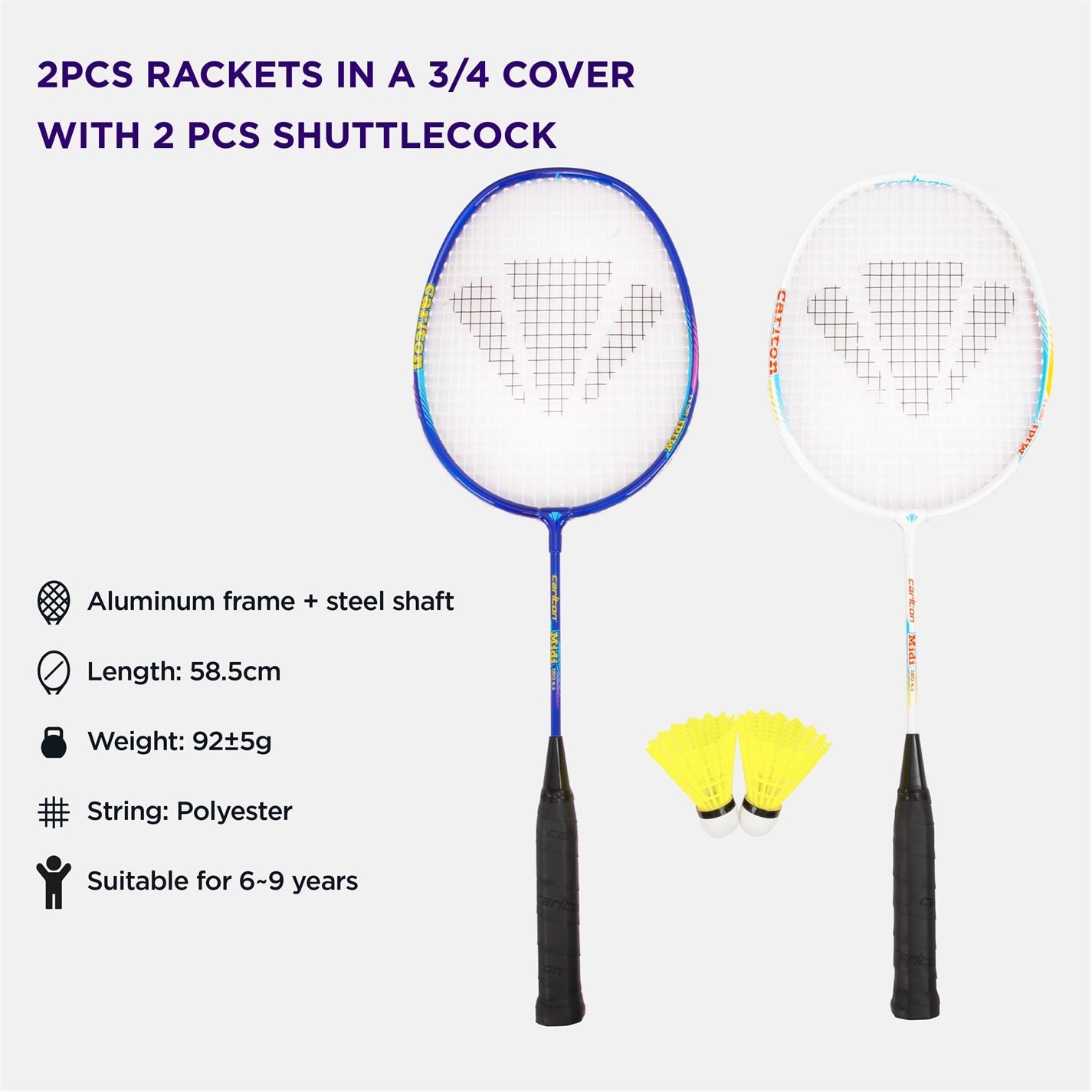 Carlton Kids Midi Badminton Sets