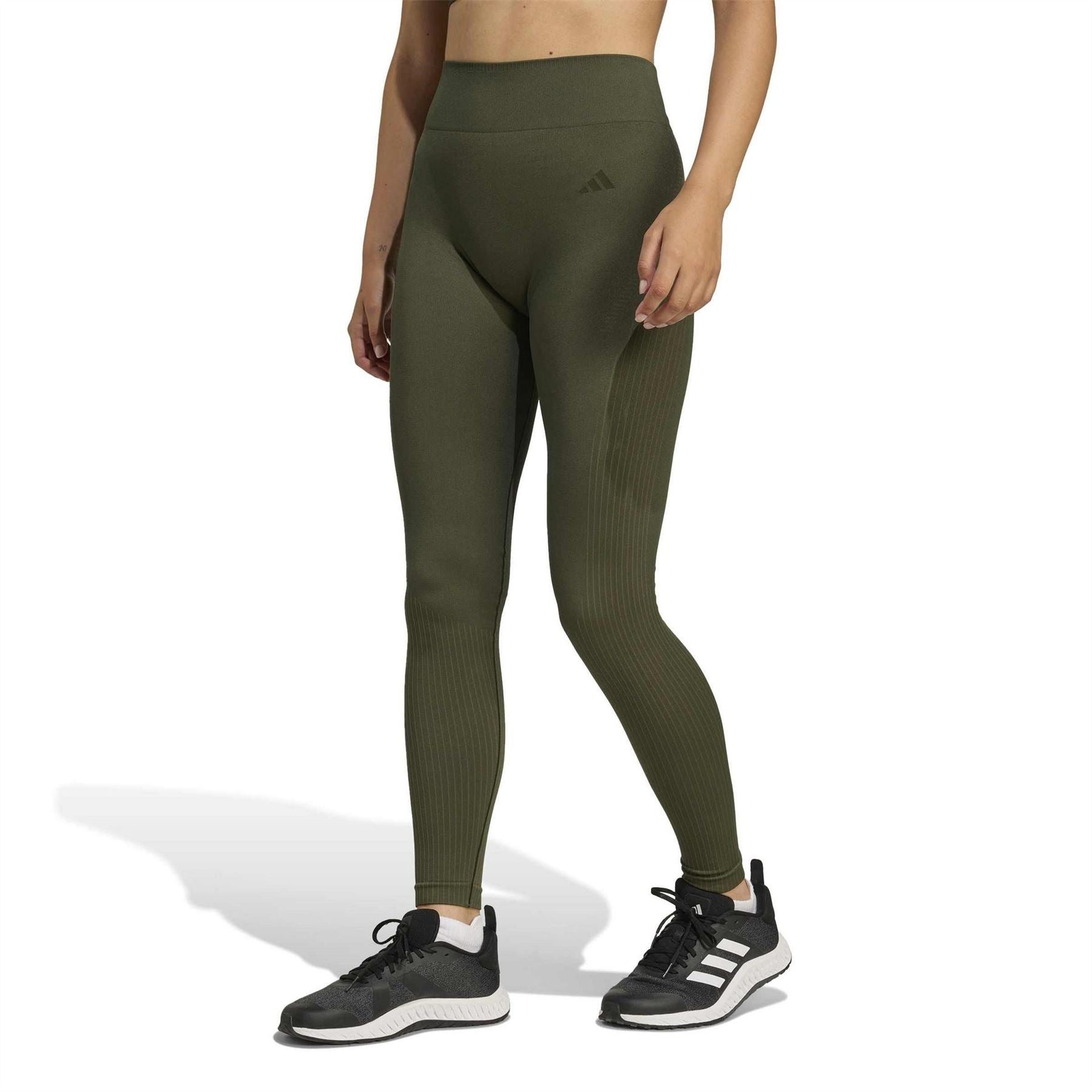 adidas Womens Workout Essentials Full Length Knit Leggings