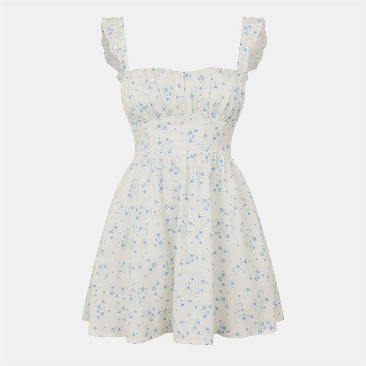 Jack Wills Patterned Tie Back Dress