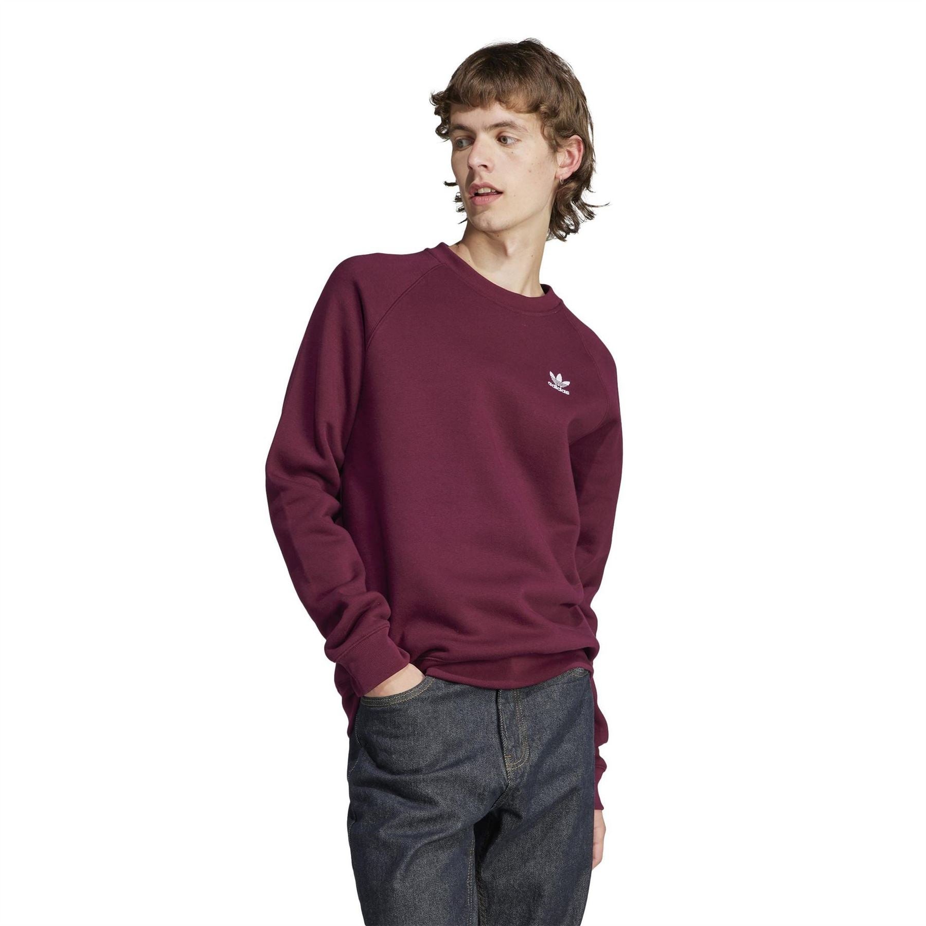 adidas Originals Regular Fit Crew Neck Sweatshirt