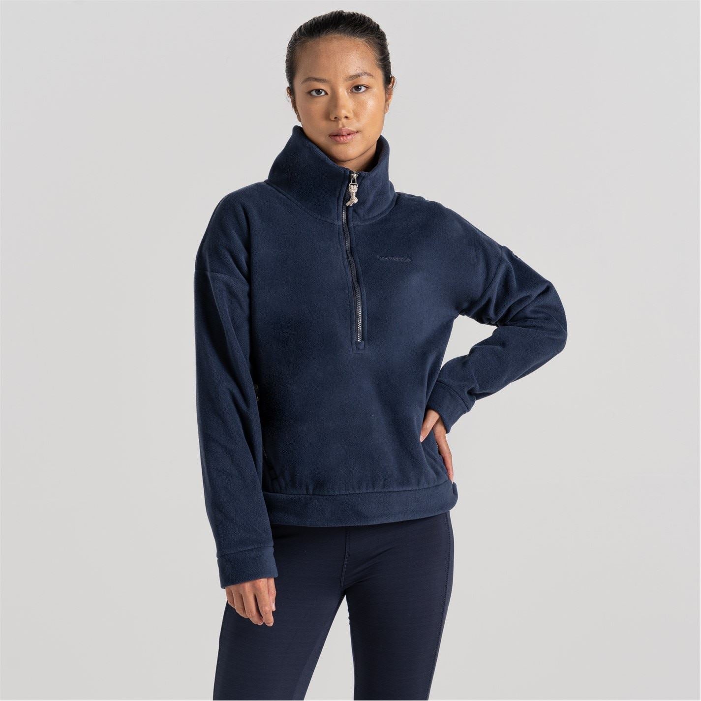Craghoppers Funnel Neck Relaxed Fit Sweatshirt
