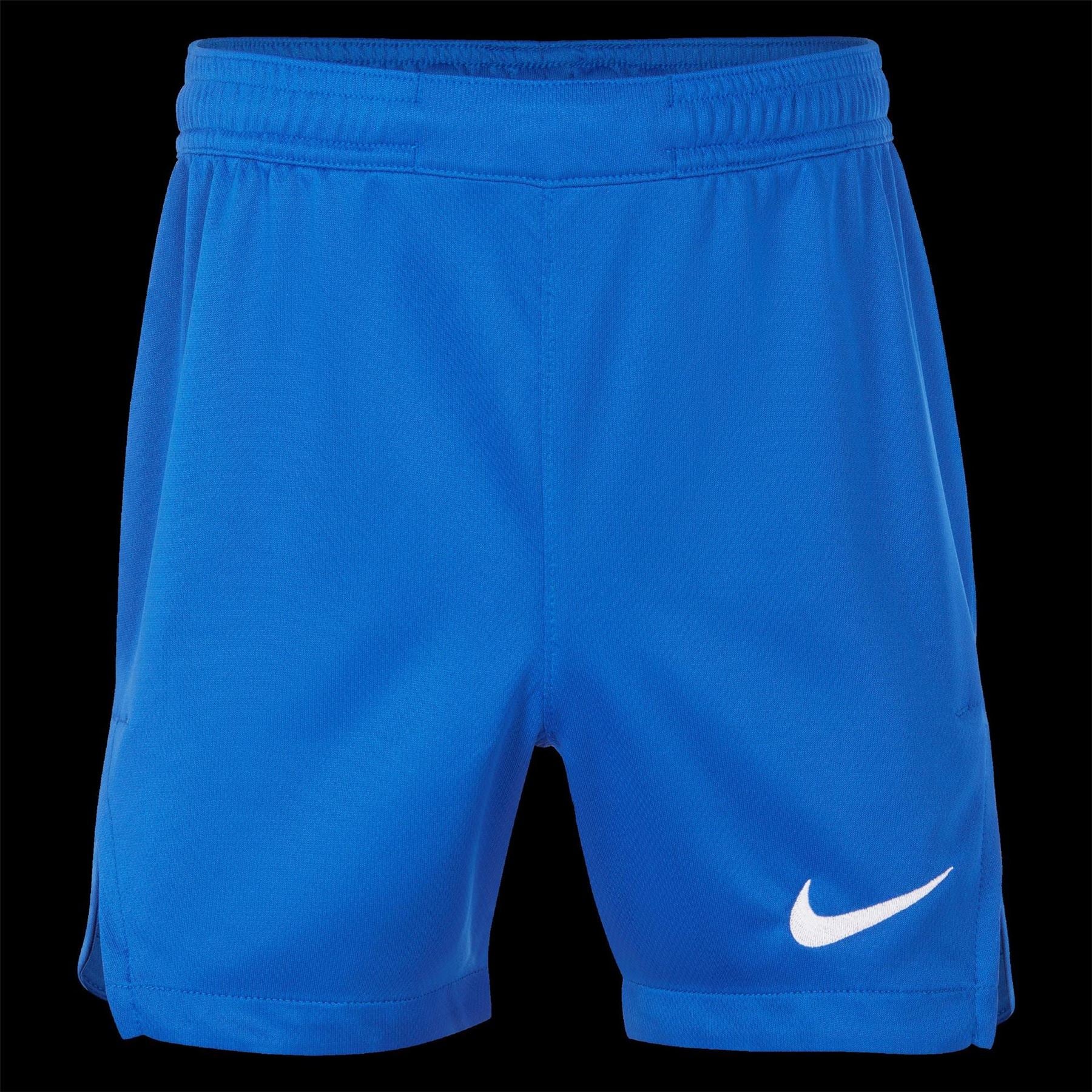 Nike Solid Patterned Soccer Shorts with Elasticated Waistband