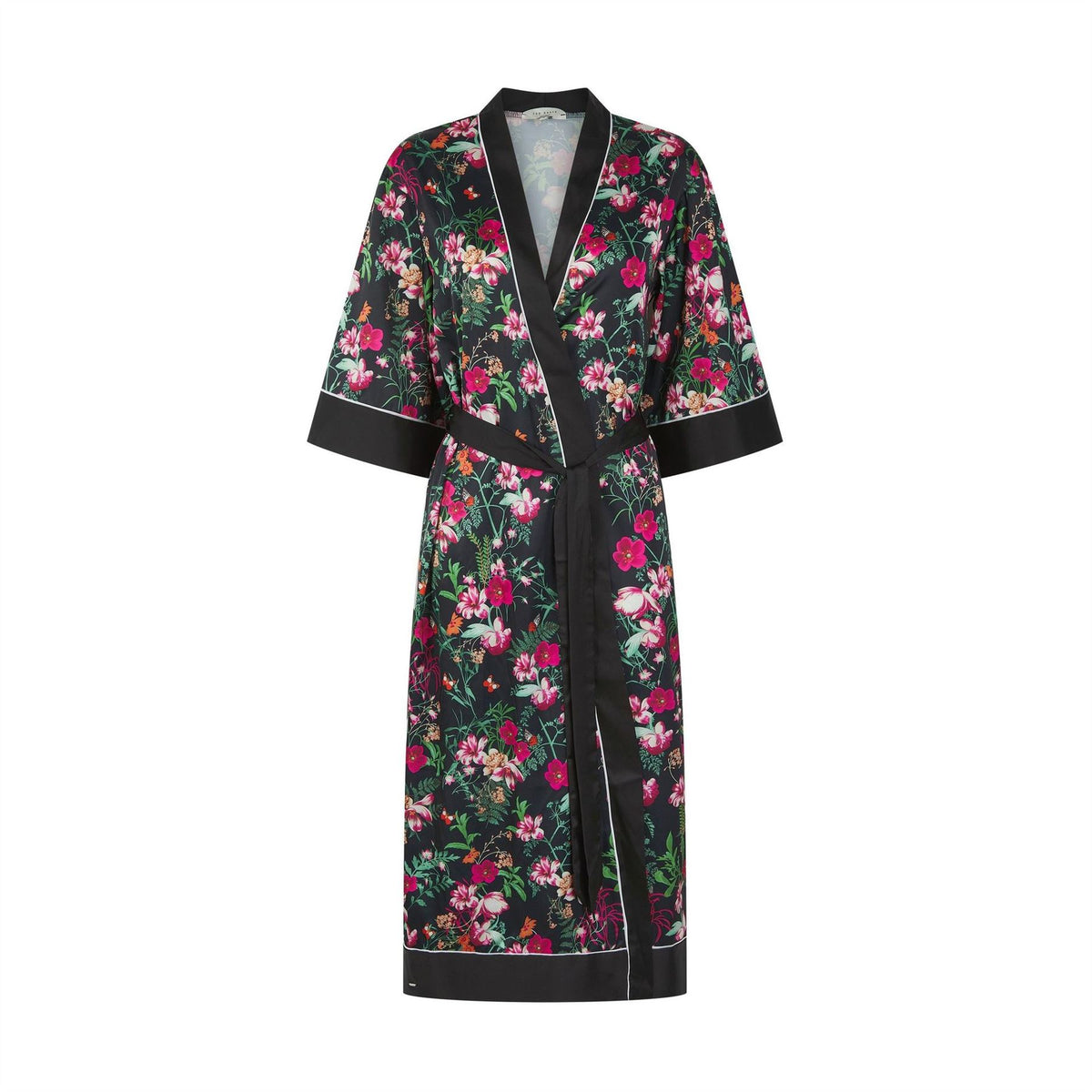 Ted Baker Satin Kimono Dressing Gown
