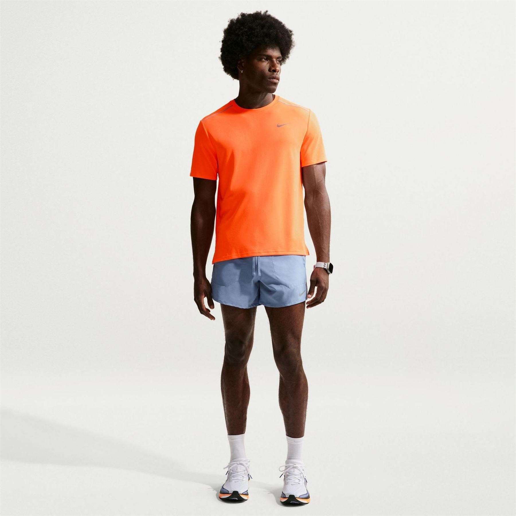 Nike Mens Drifit Miler Running Top