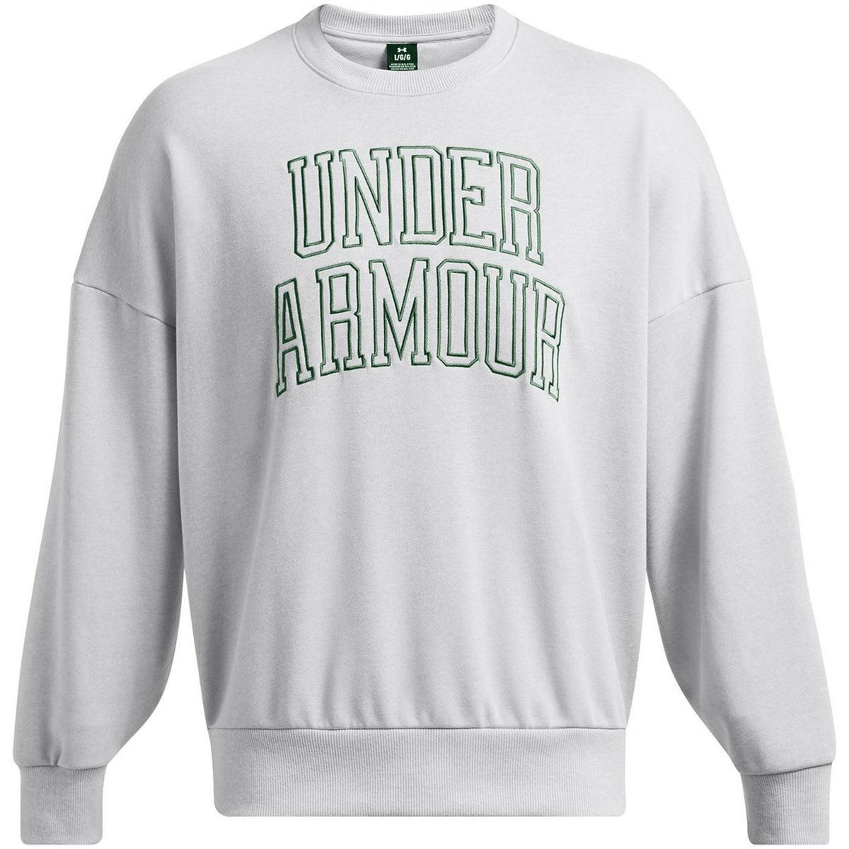 Under Armour Icon Crew Neck Ribbed Collar Long Sleeve Sweatshirt