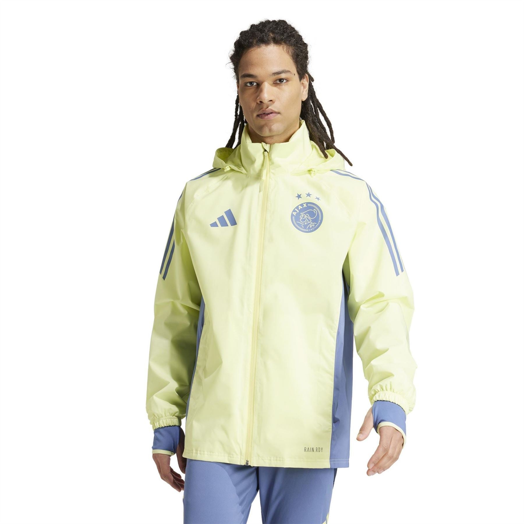 adidas Mens Ajax Rain Jacket 24 25