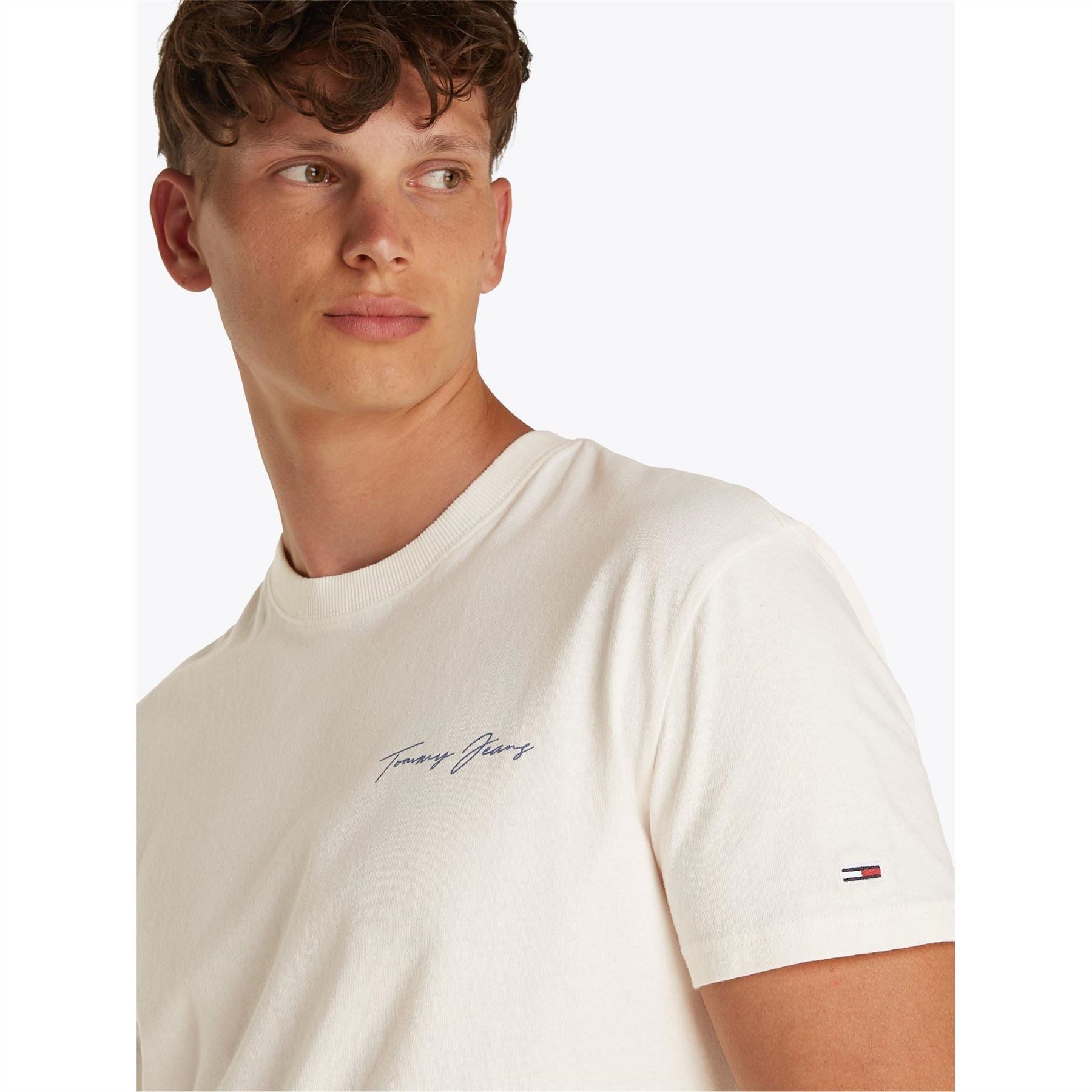Tommy Jeans Tjm Signature Sailing Short Sleeve T-Shirt