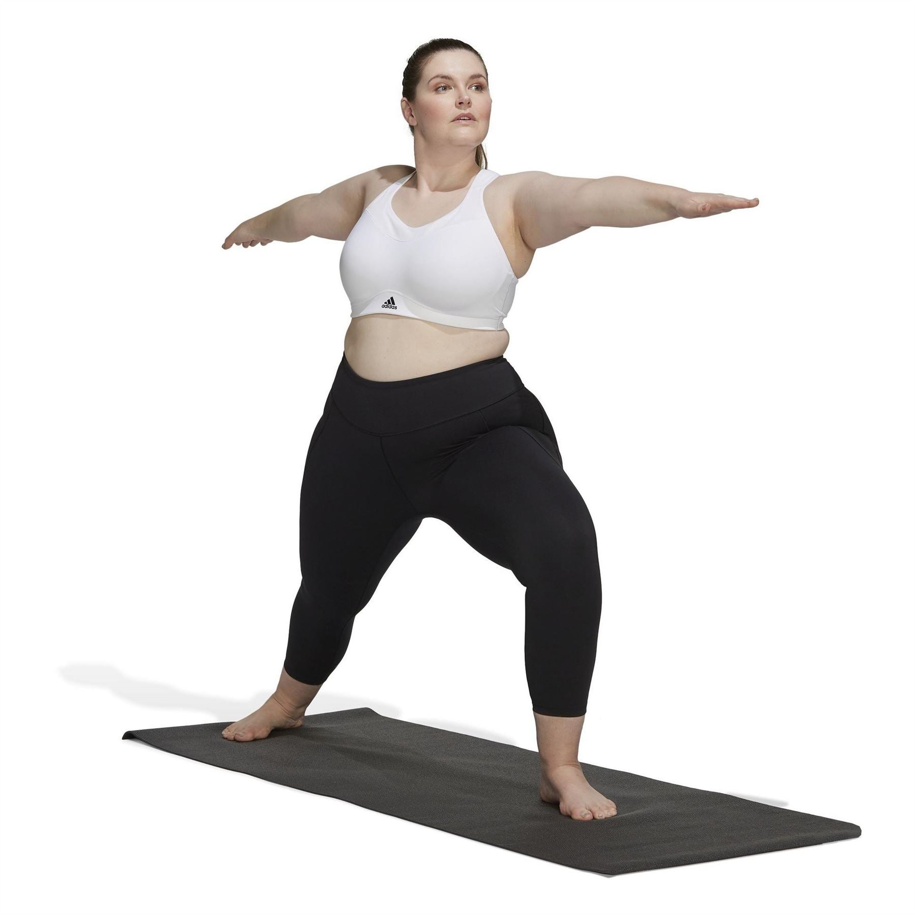 adidas Womens Studio 7 8 Leggings Plus Size
