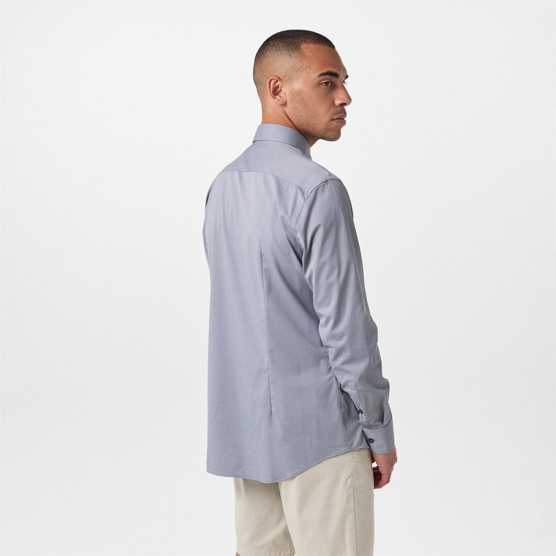 Boss Hbb Phank S Kentc1 Plain Long Sleeve Shirt