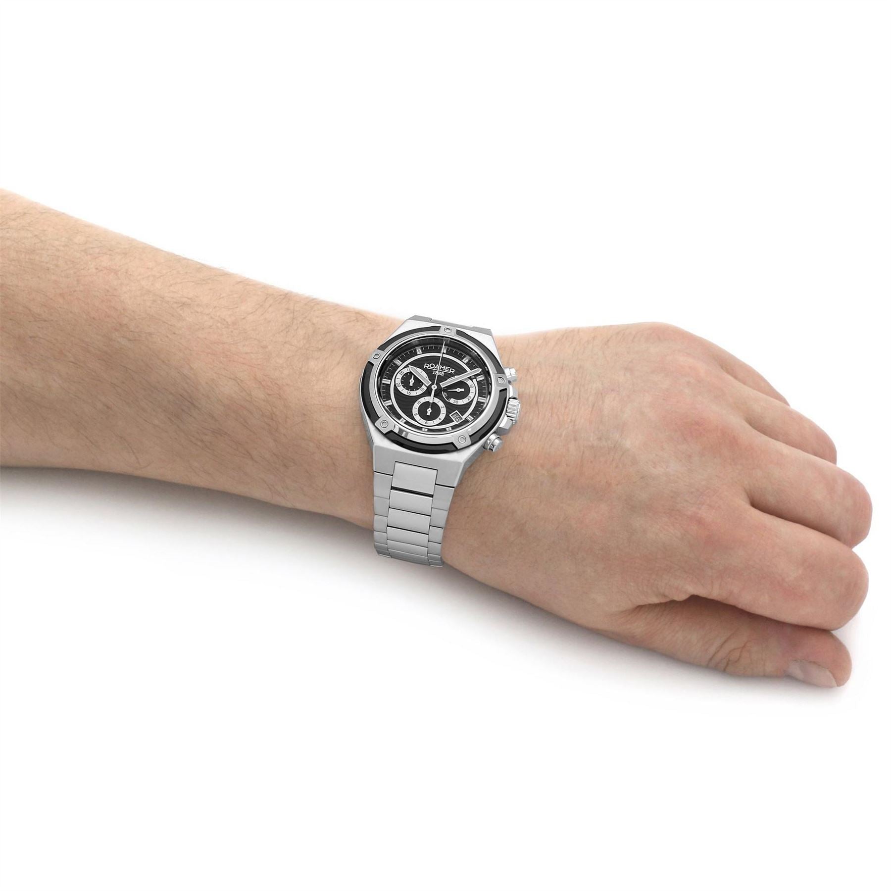 Roamer Chronograph Stainless Steel Watch