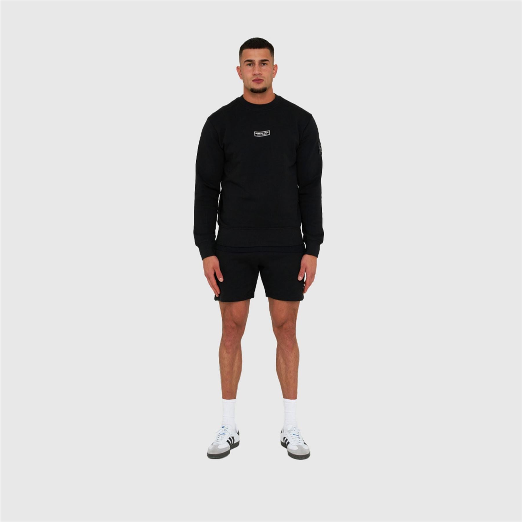 Marshall Artist Siren Crew Neck Ribbed Collar Long Sleeve Sweater