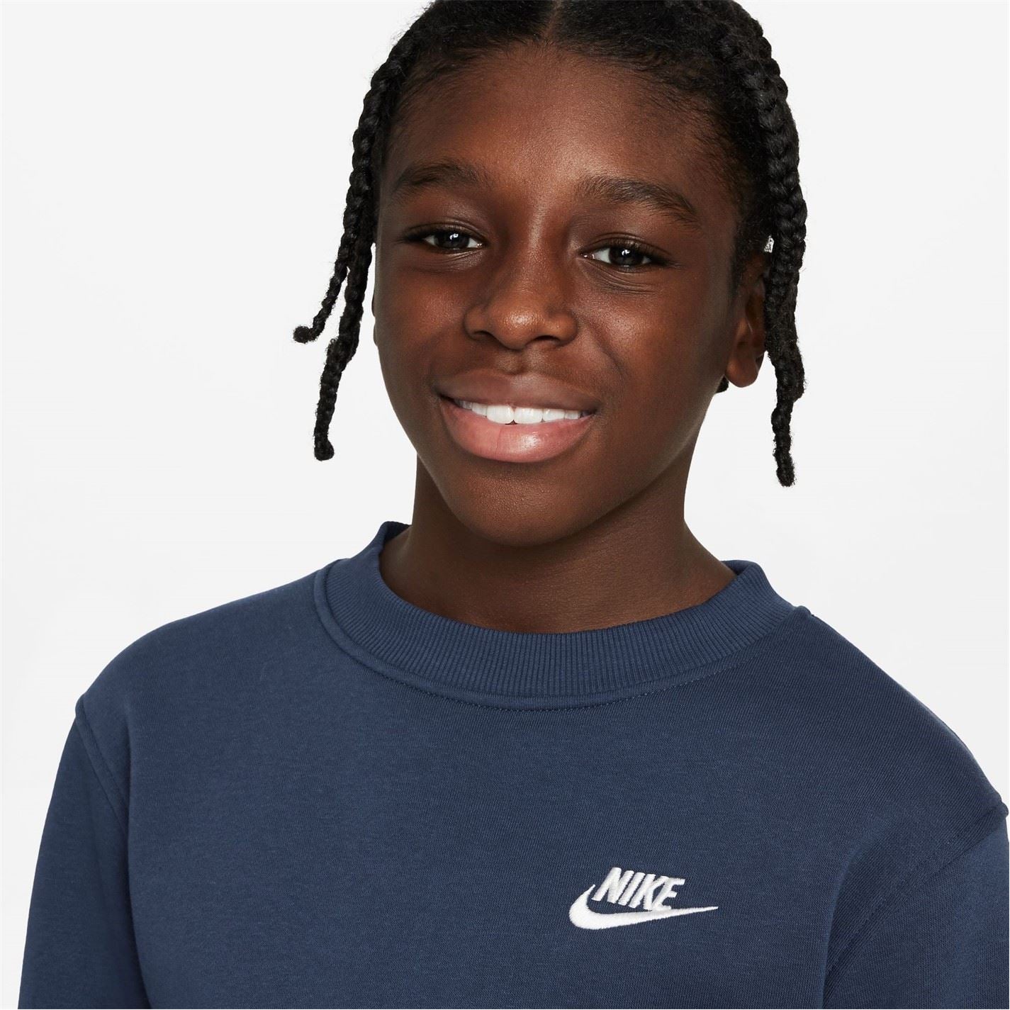 Nike Sportswear Club Fleece Big Kids Sweatshirt